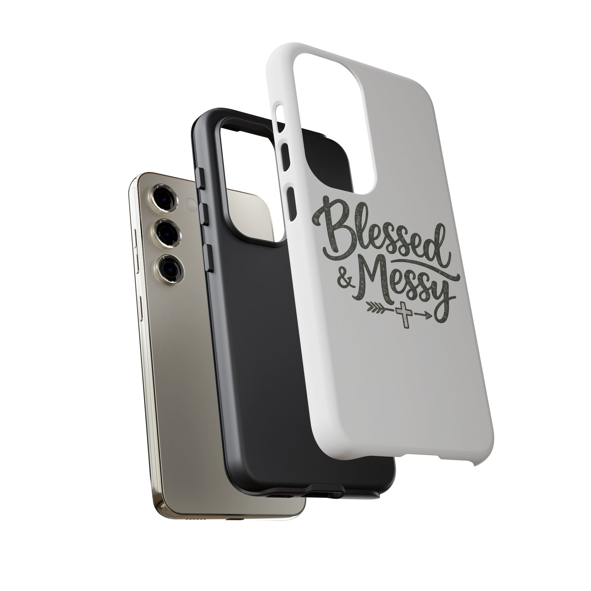 Blessed & Messy Phone Case