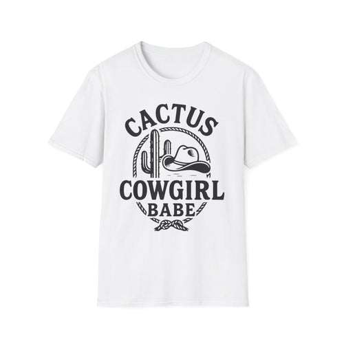 Cactus Cowgirl Babe T-Shirt