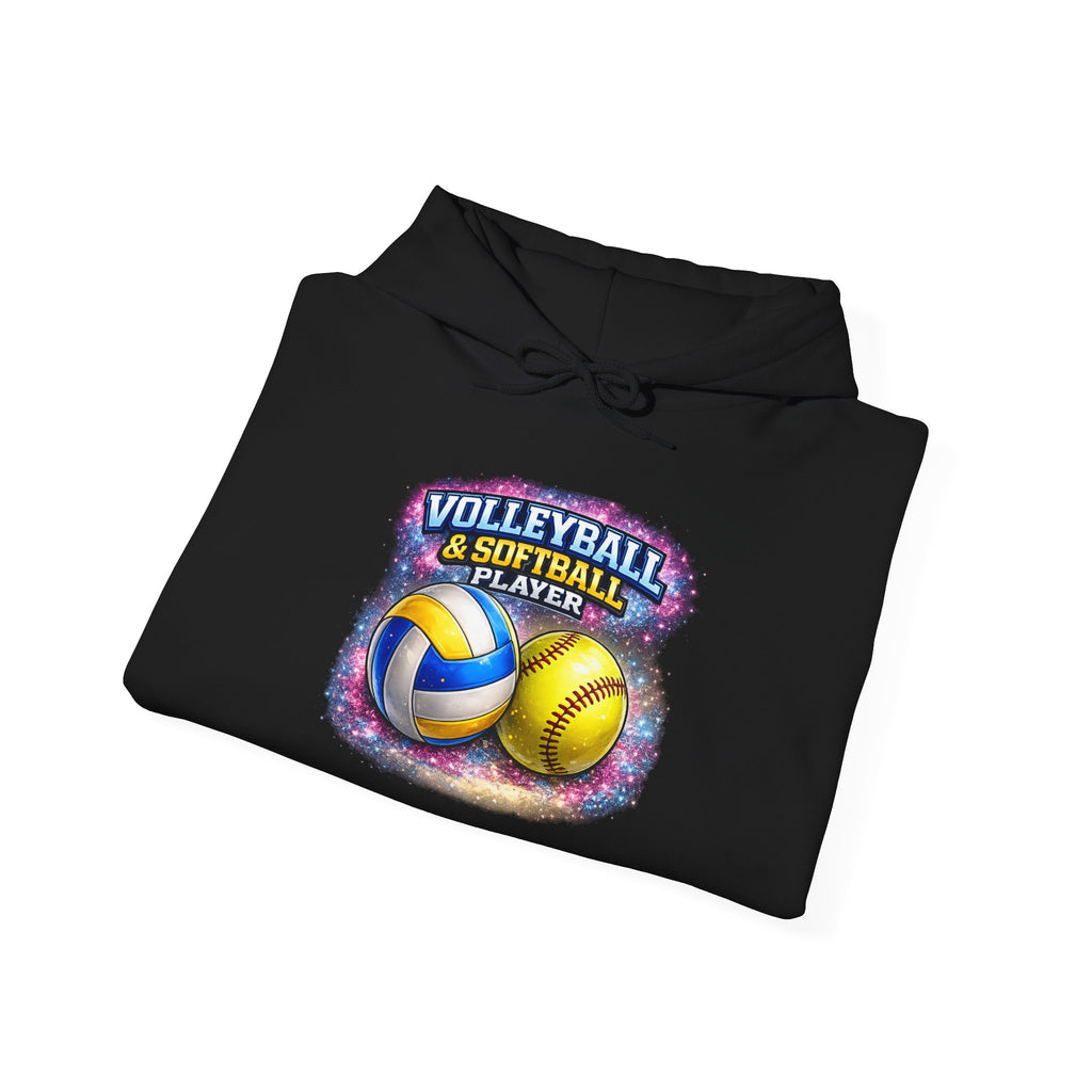 Volleyball & Softball Player Hoodie