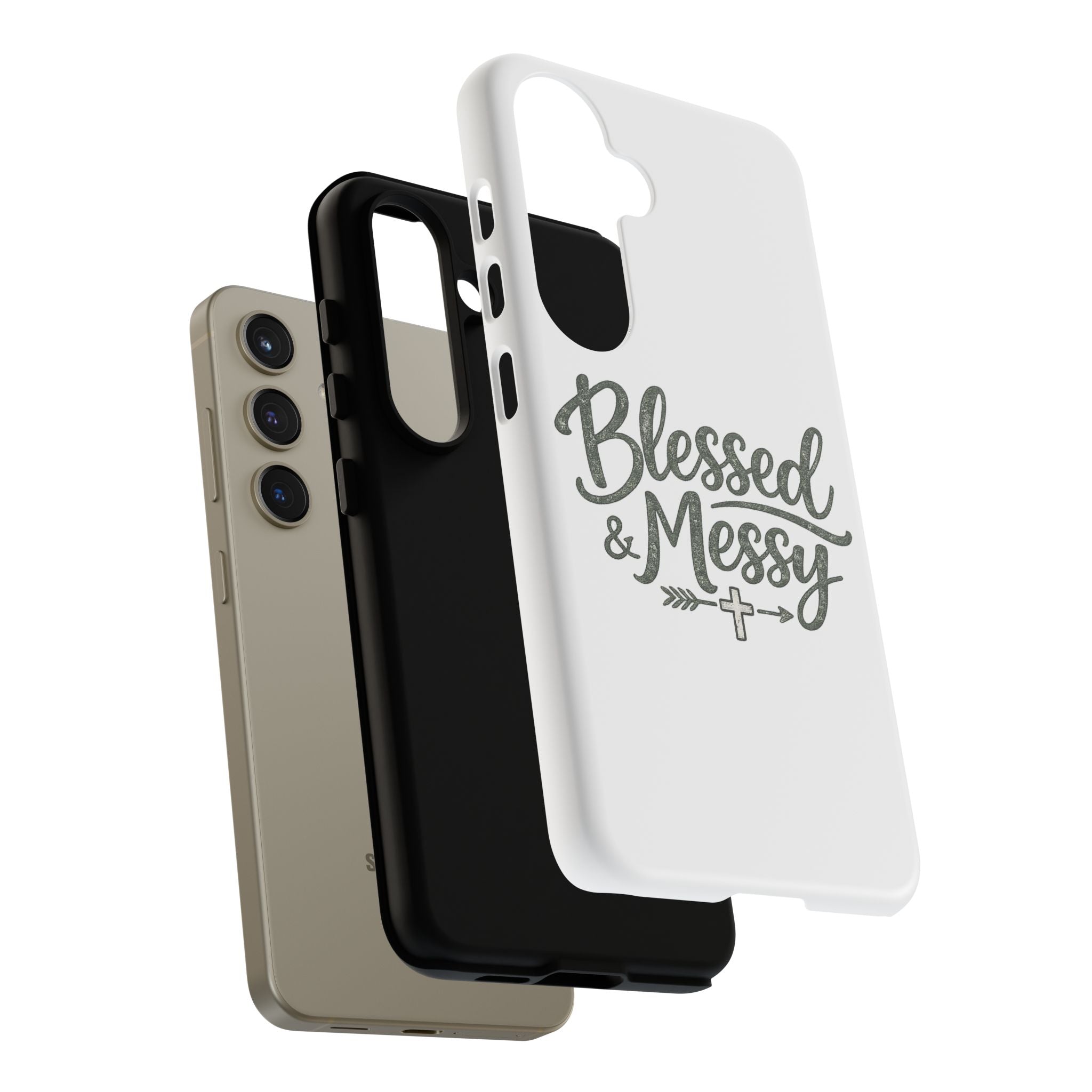 Blessed & Messy Phone Case