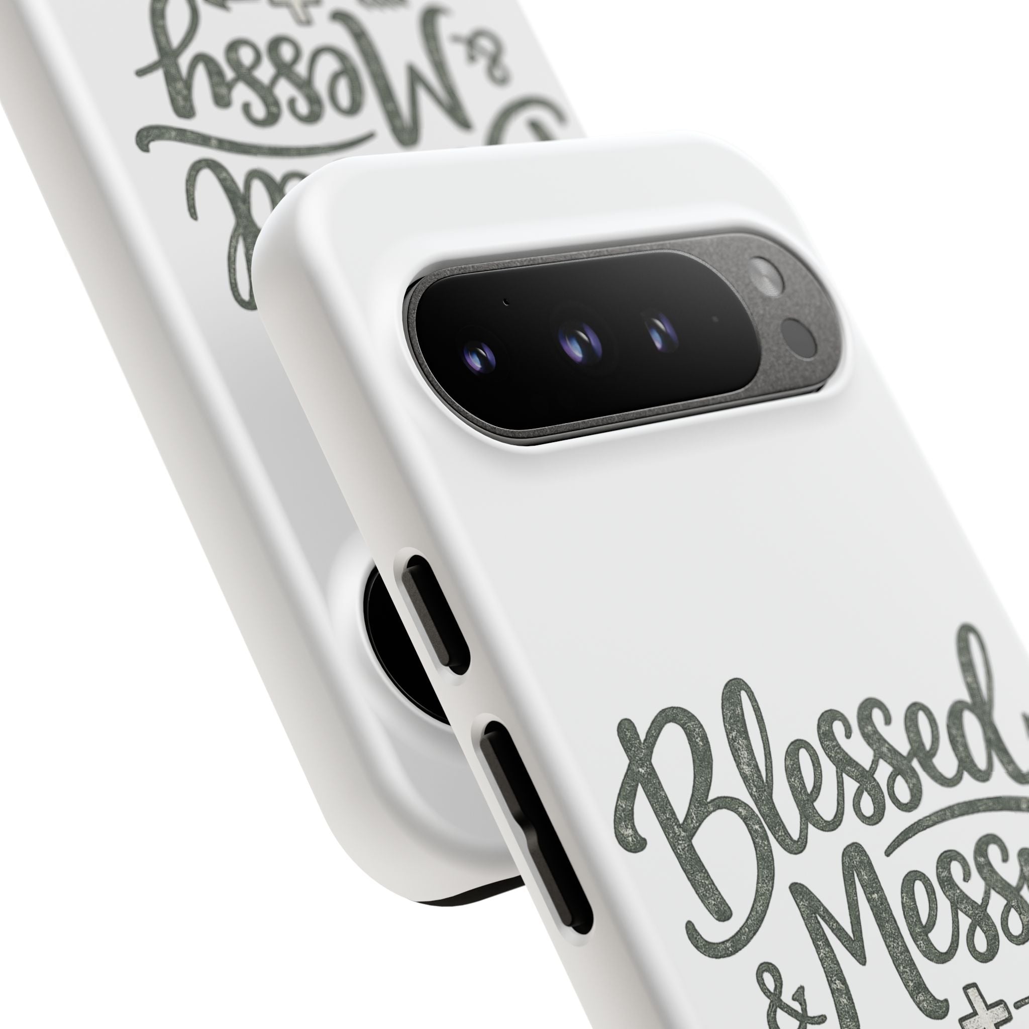 Blessed & Messy Phone Case