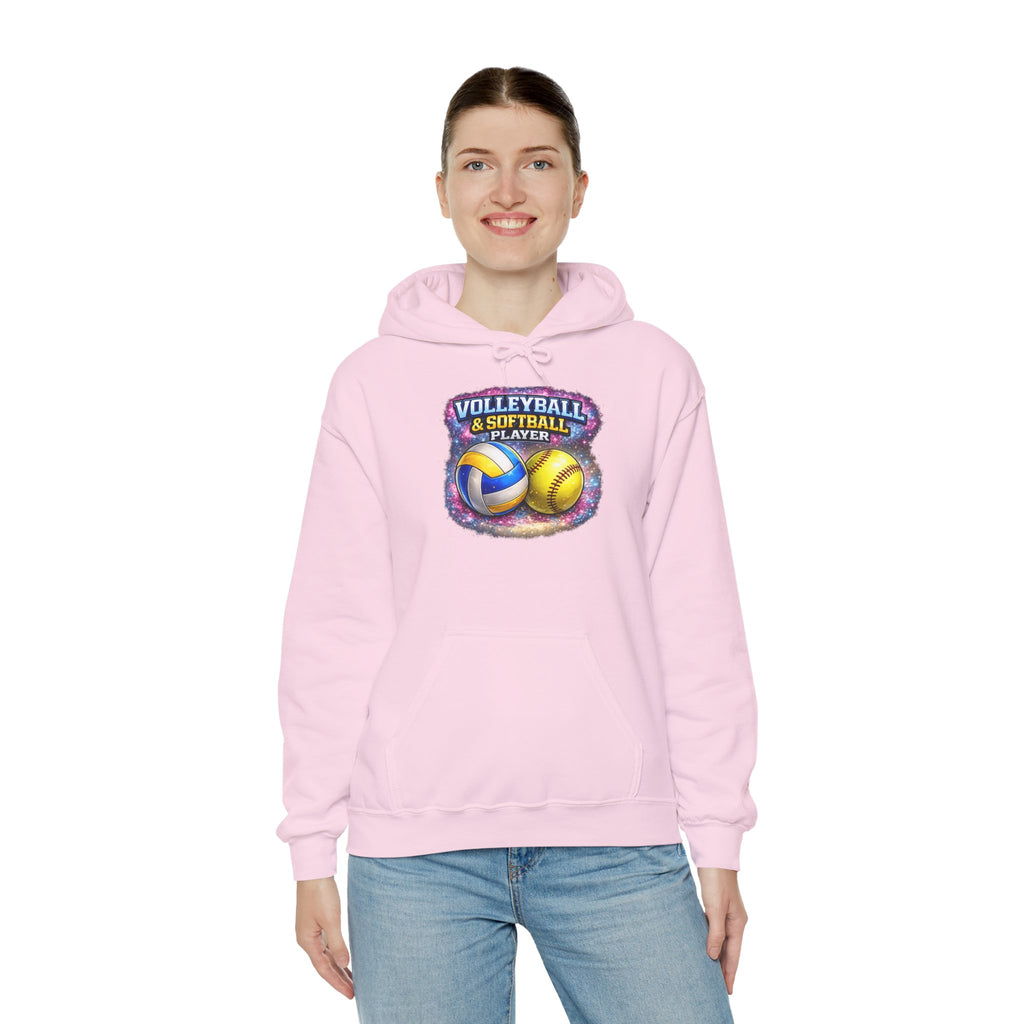 Volleyball & Softball Player Hoodie