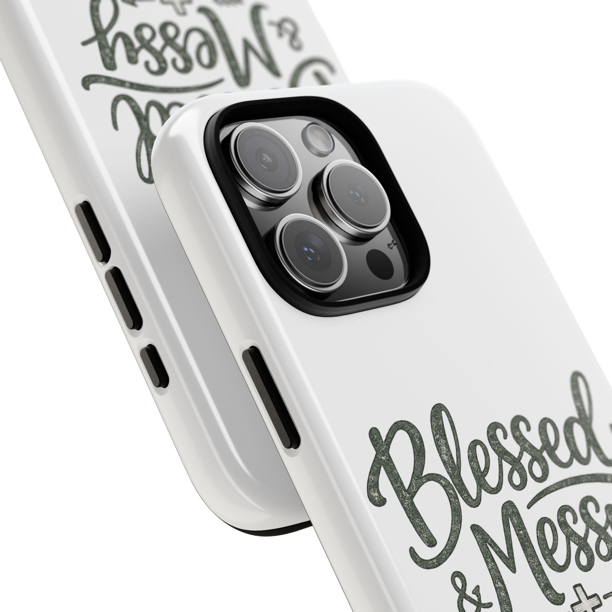 Blessed & Messy Phone Case