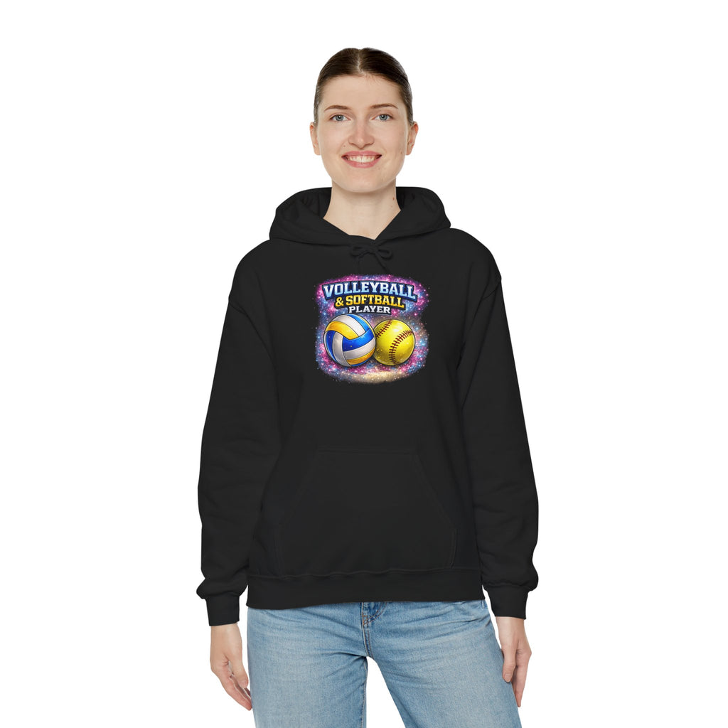 Volleyball & Softball Player Hoodie