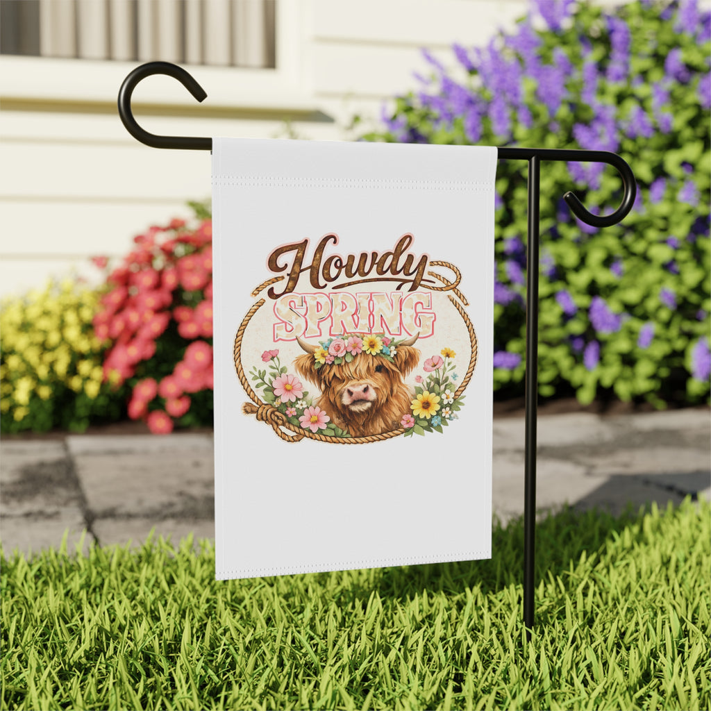 Howdy Spring Flag