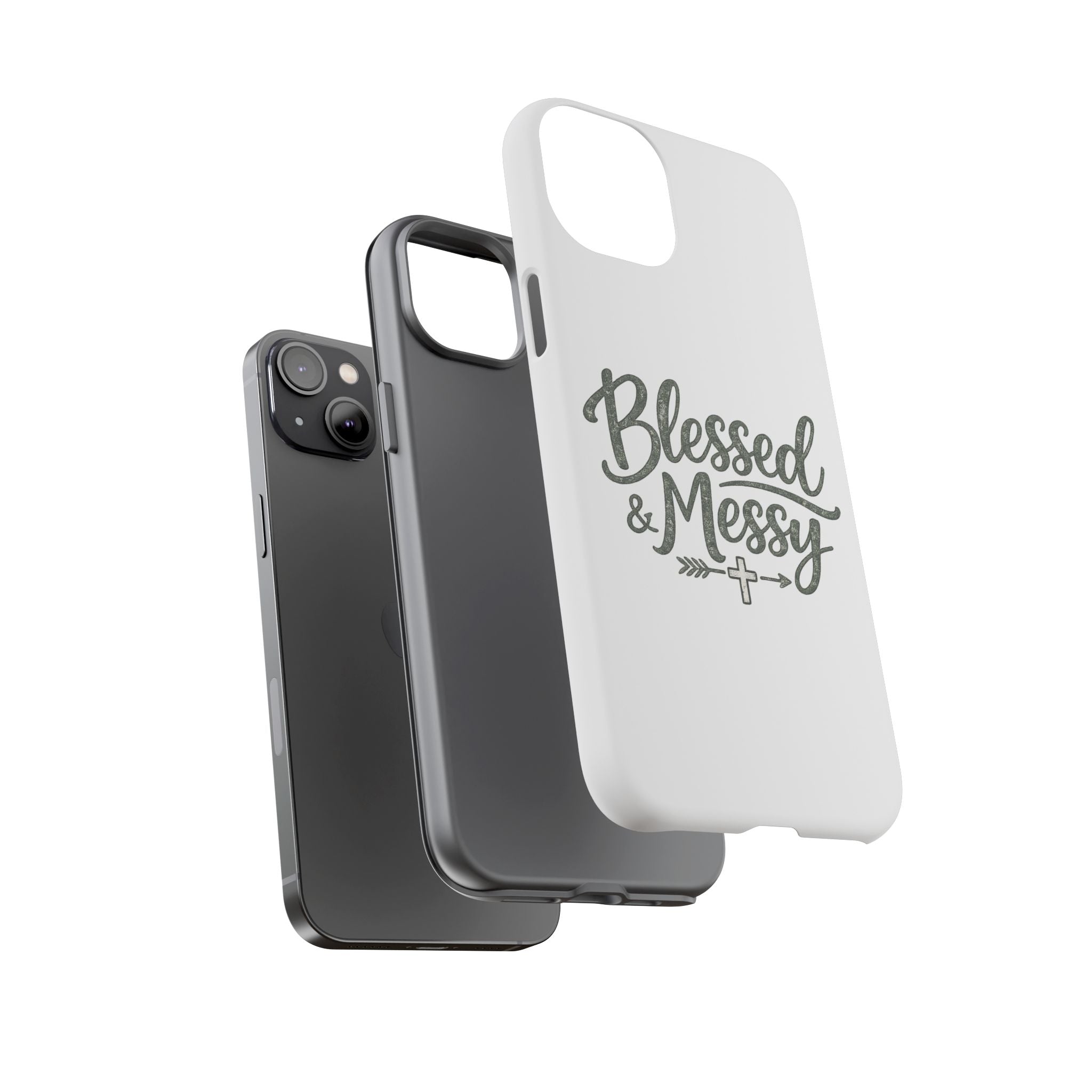 Blessed & Messy Phone Case