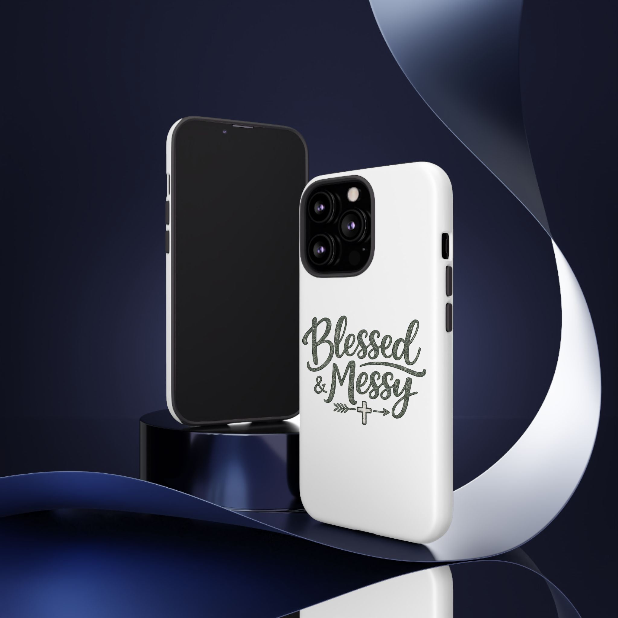 Blessed & Messy Phone Case