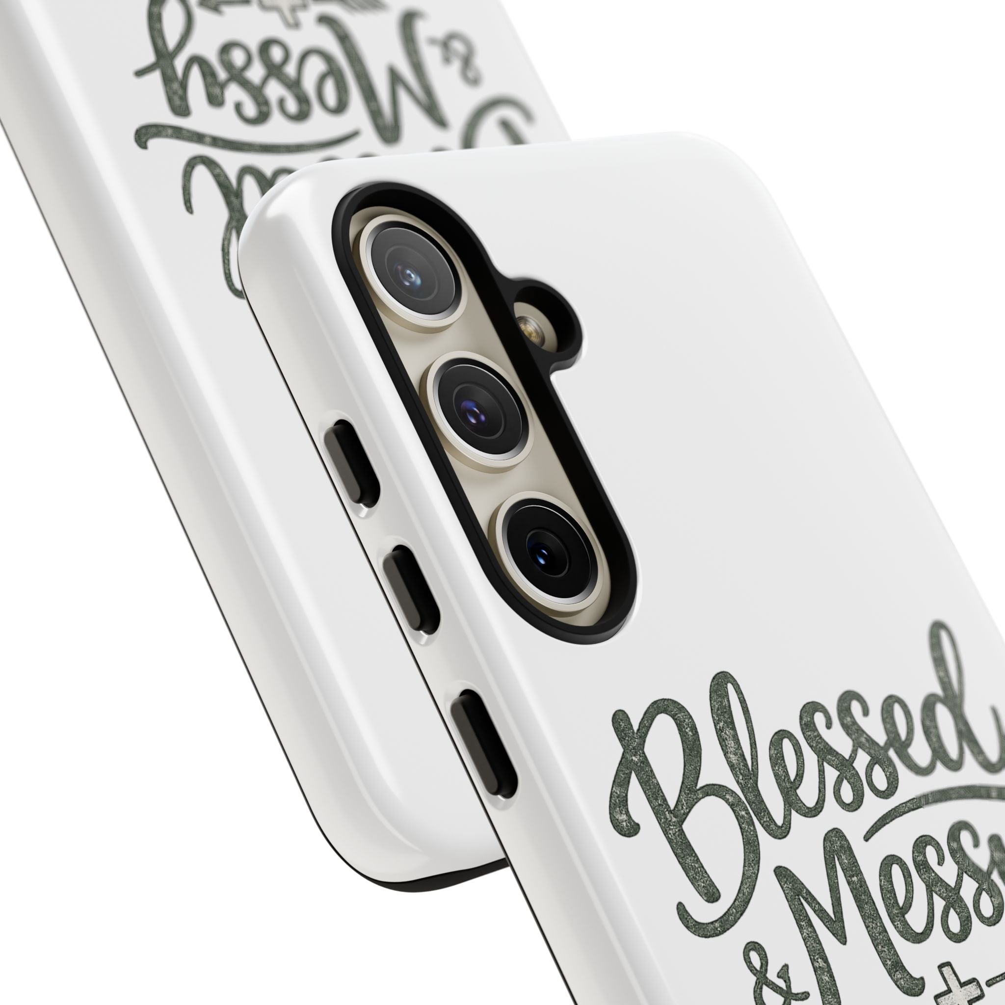 Blessed & Messy Phone Case