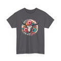 Floral Cow Skull