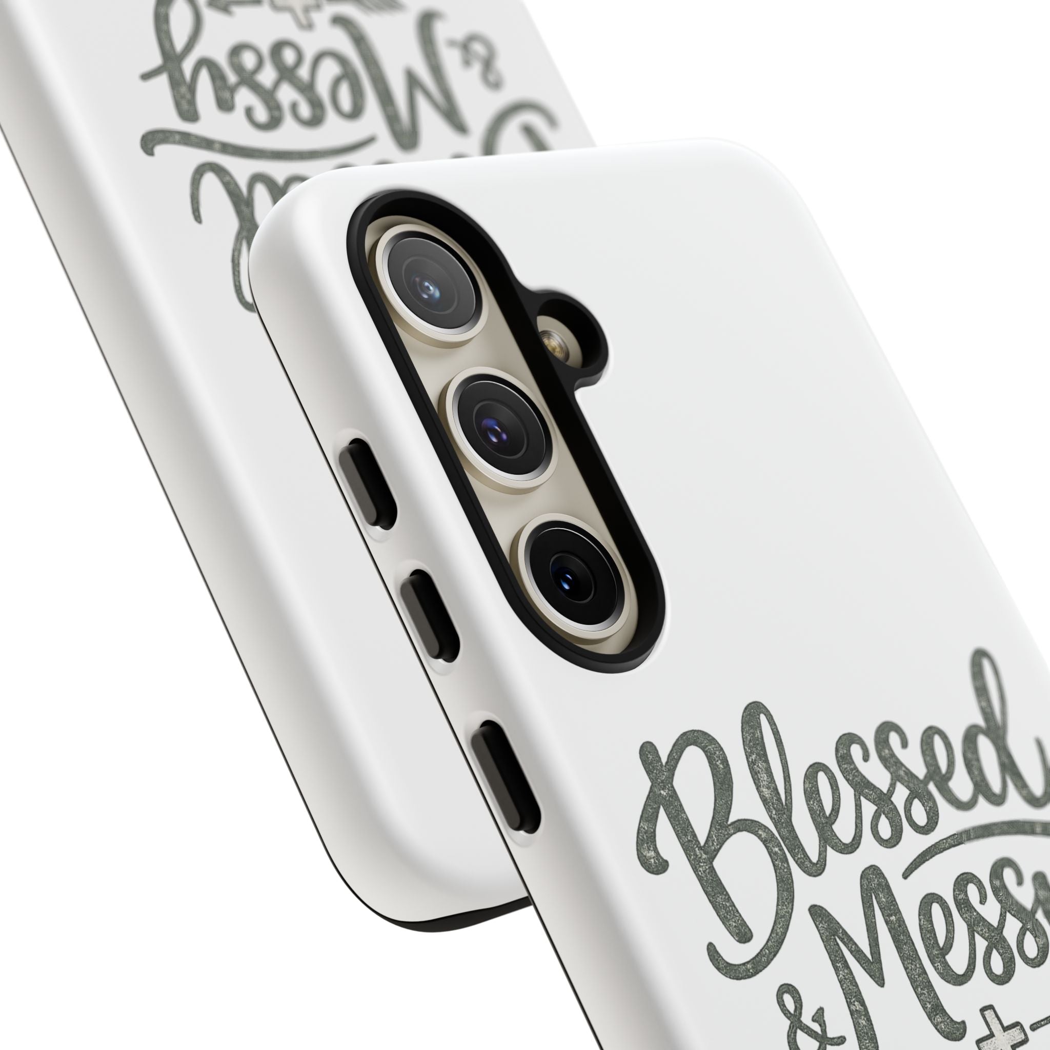 Blessed & Messy Phone Case