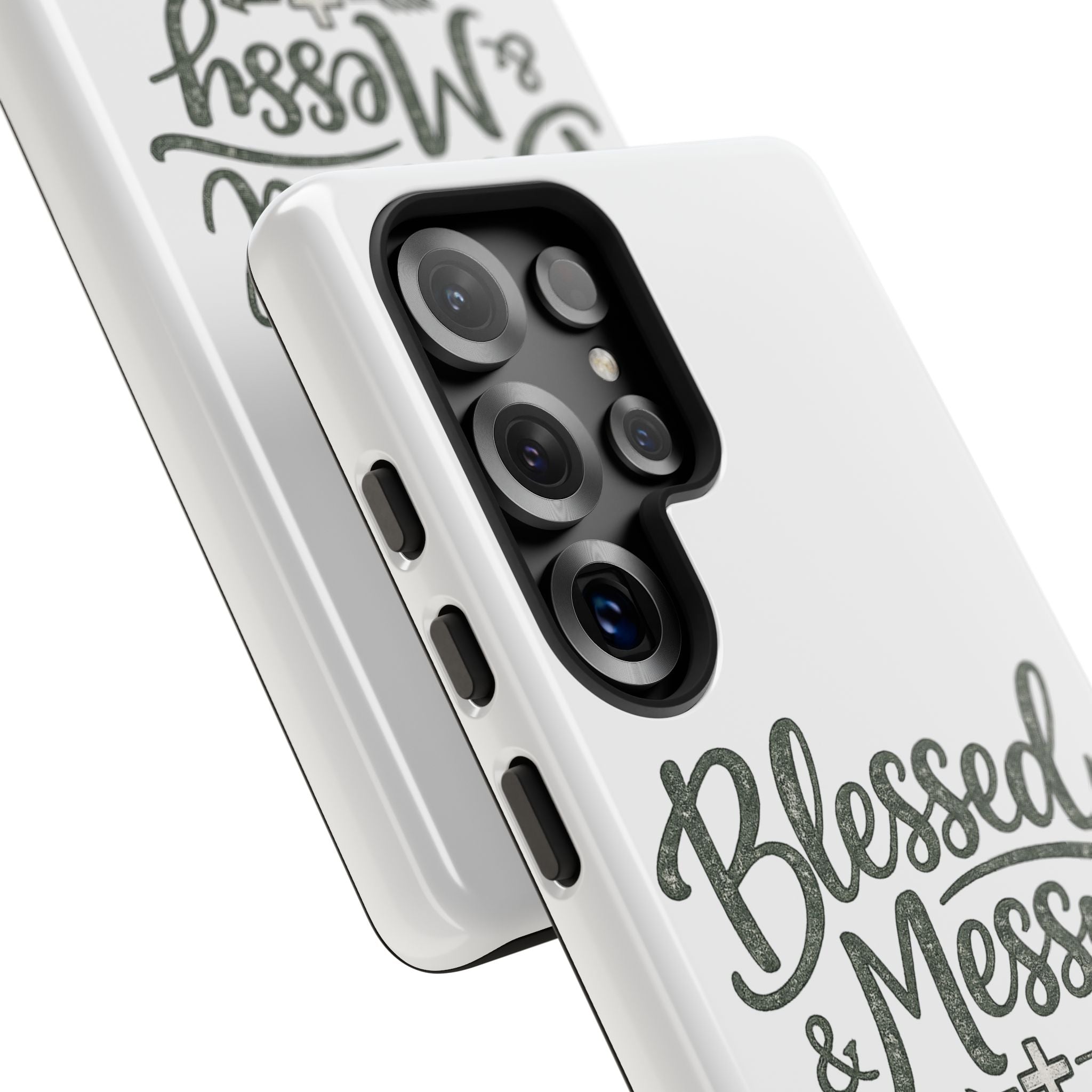 Blessed & Messy Phone Case