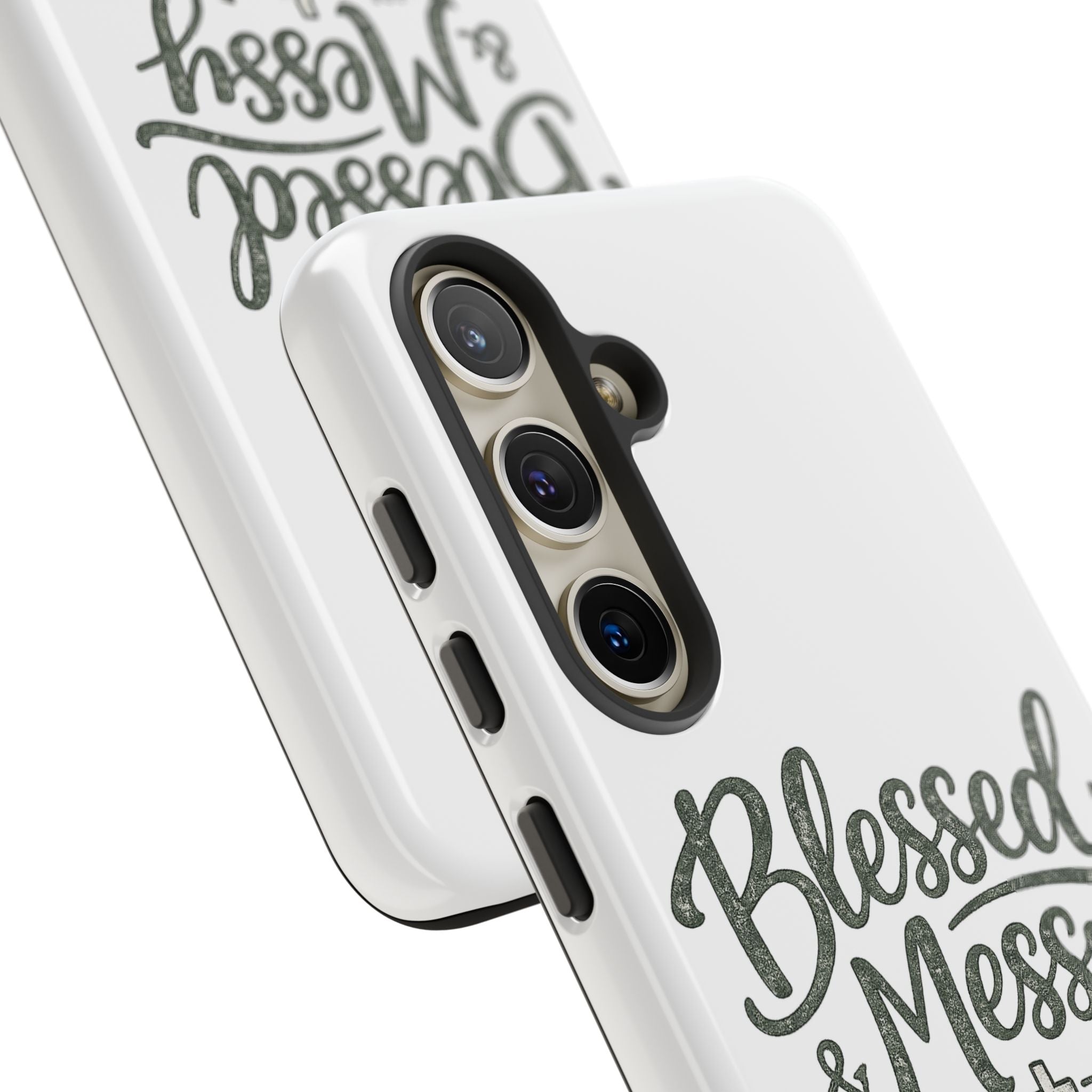 Blessed & Messy Phone Case