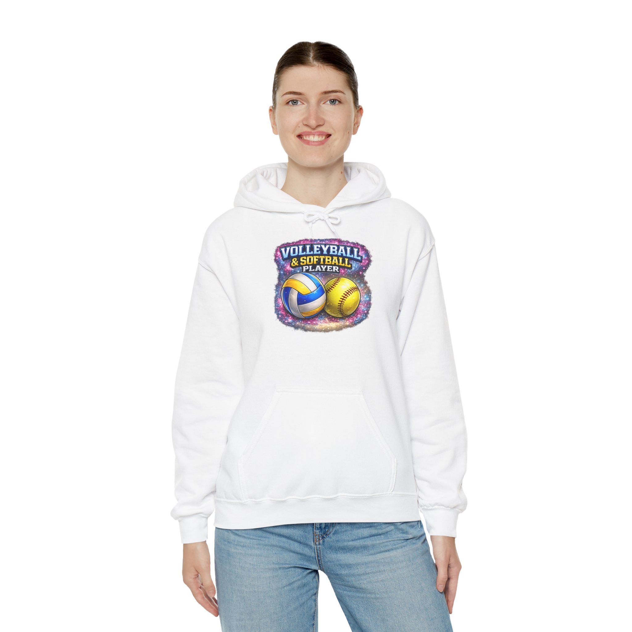 Volleyball & Softball Player Hoodie