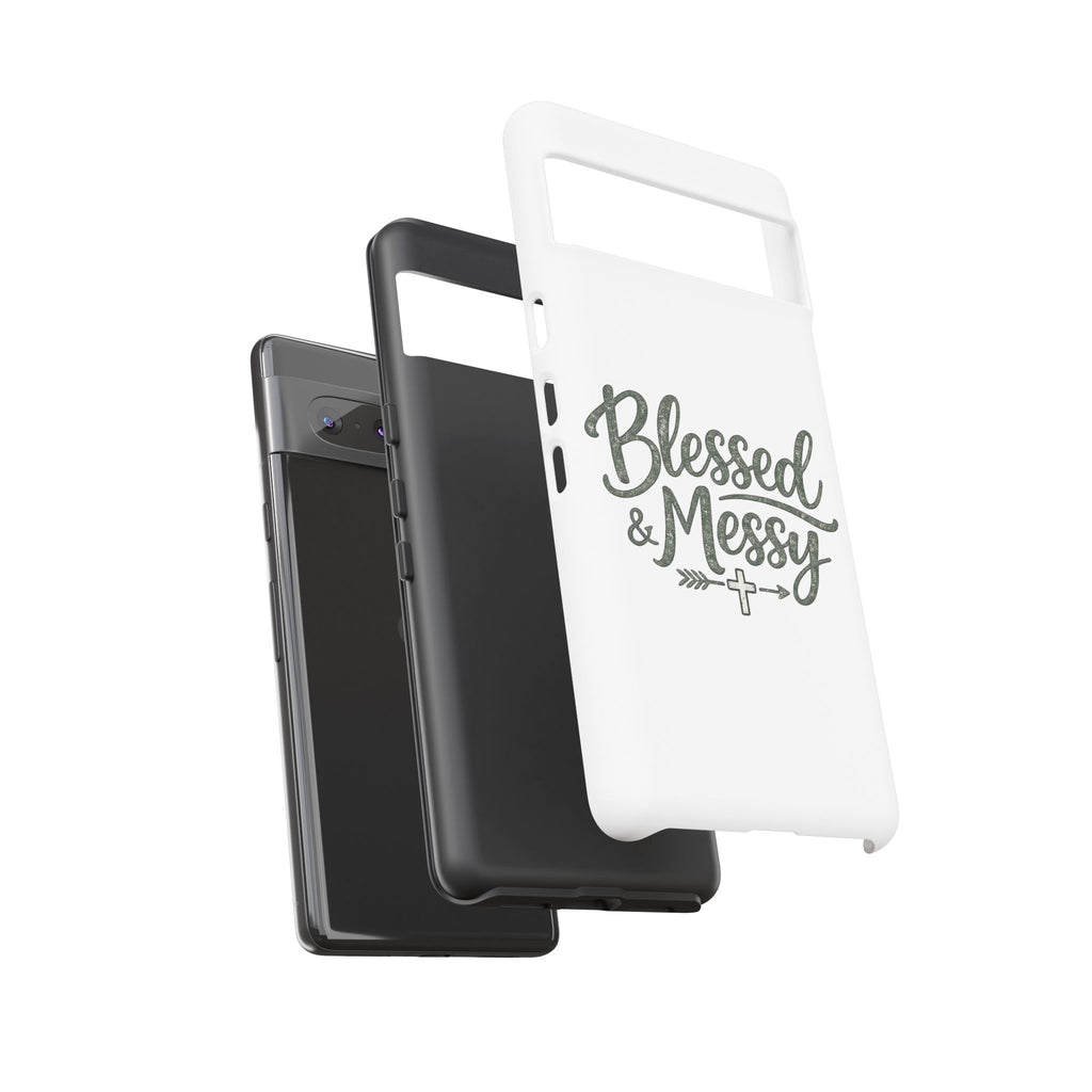 Blessed & Messy Phone Case