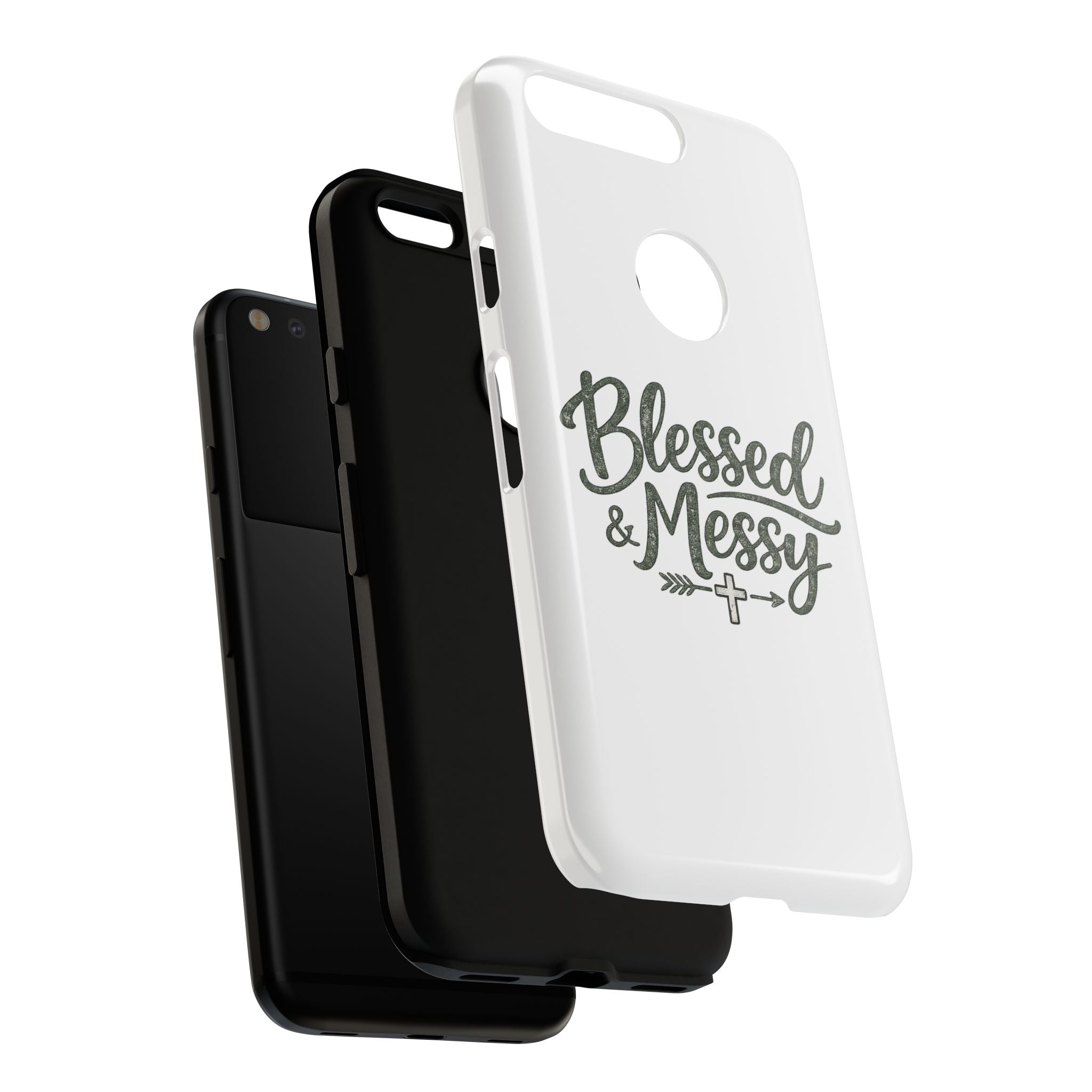 Blessed & Messy Phone Case
