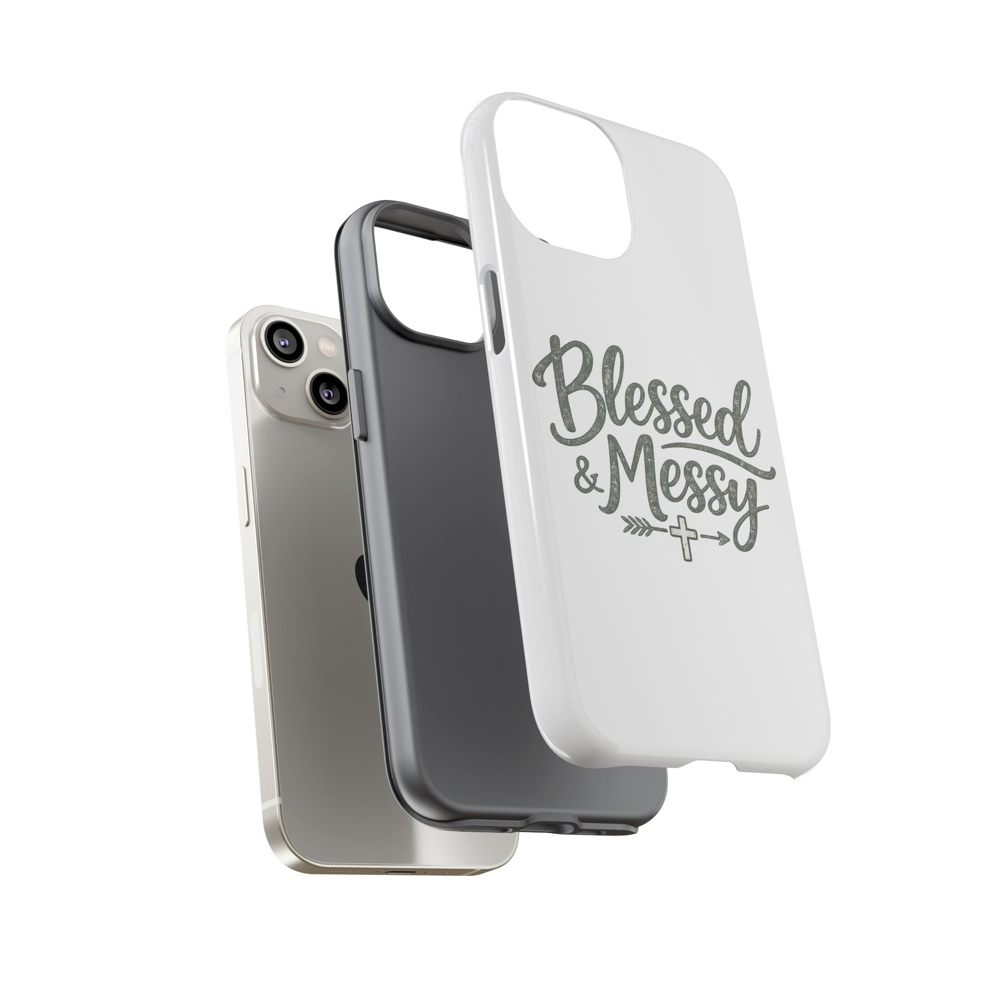Blessed & Messy Phone Case
