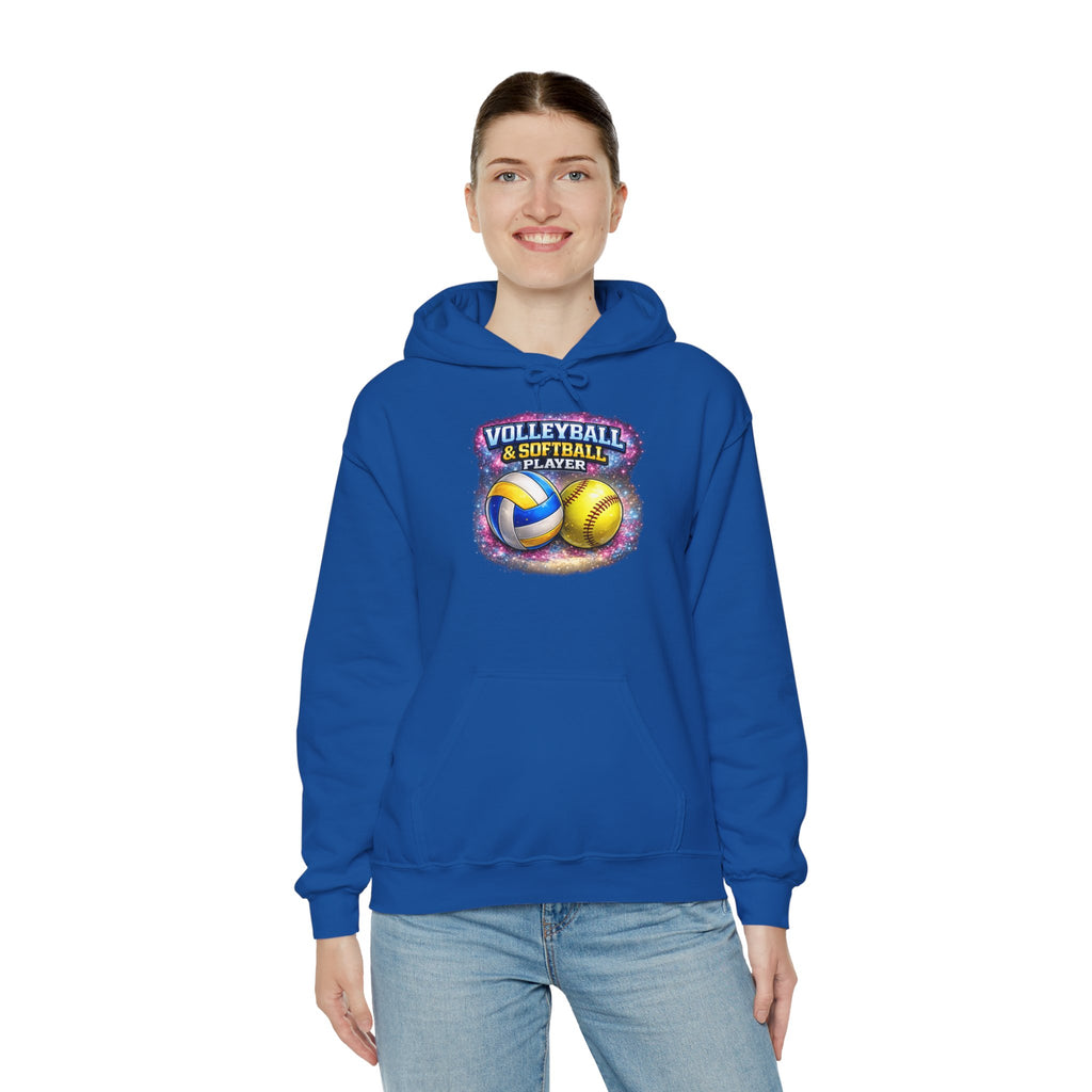 Volleyball & Softball Player Hoodie