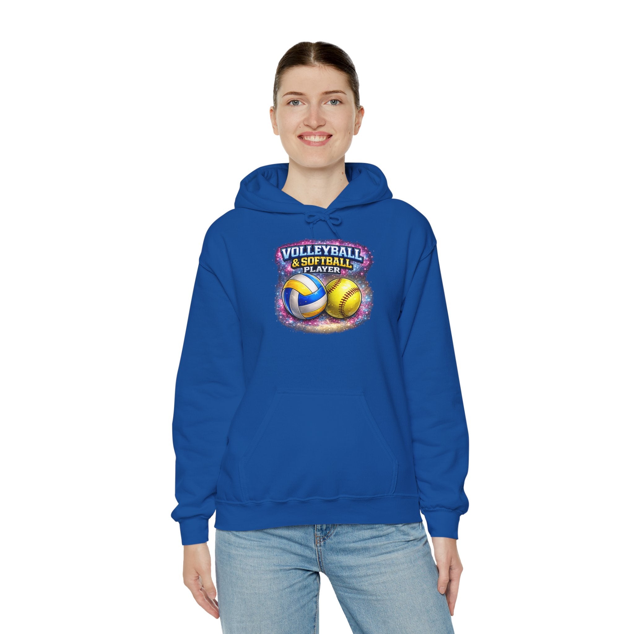 Volleyball & Softball Player Hoodie