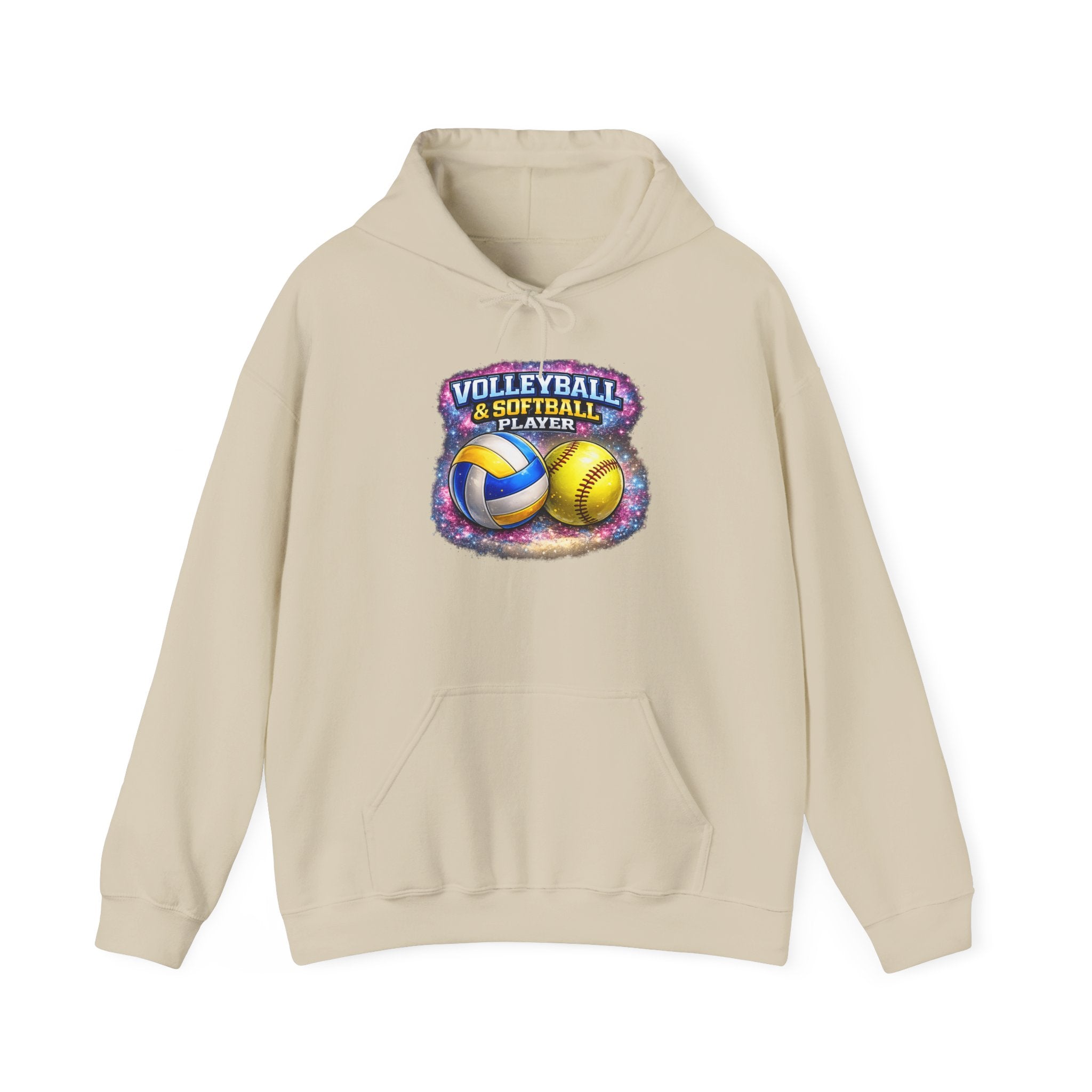 Volleyball & Softball Player Hoodie