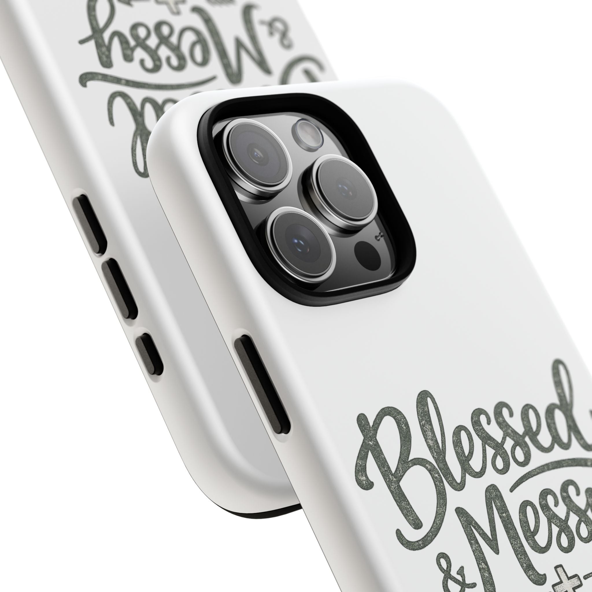 Blessed & Messy Phone Case