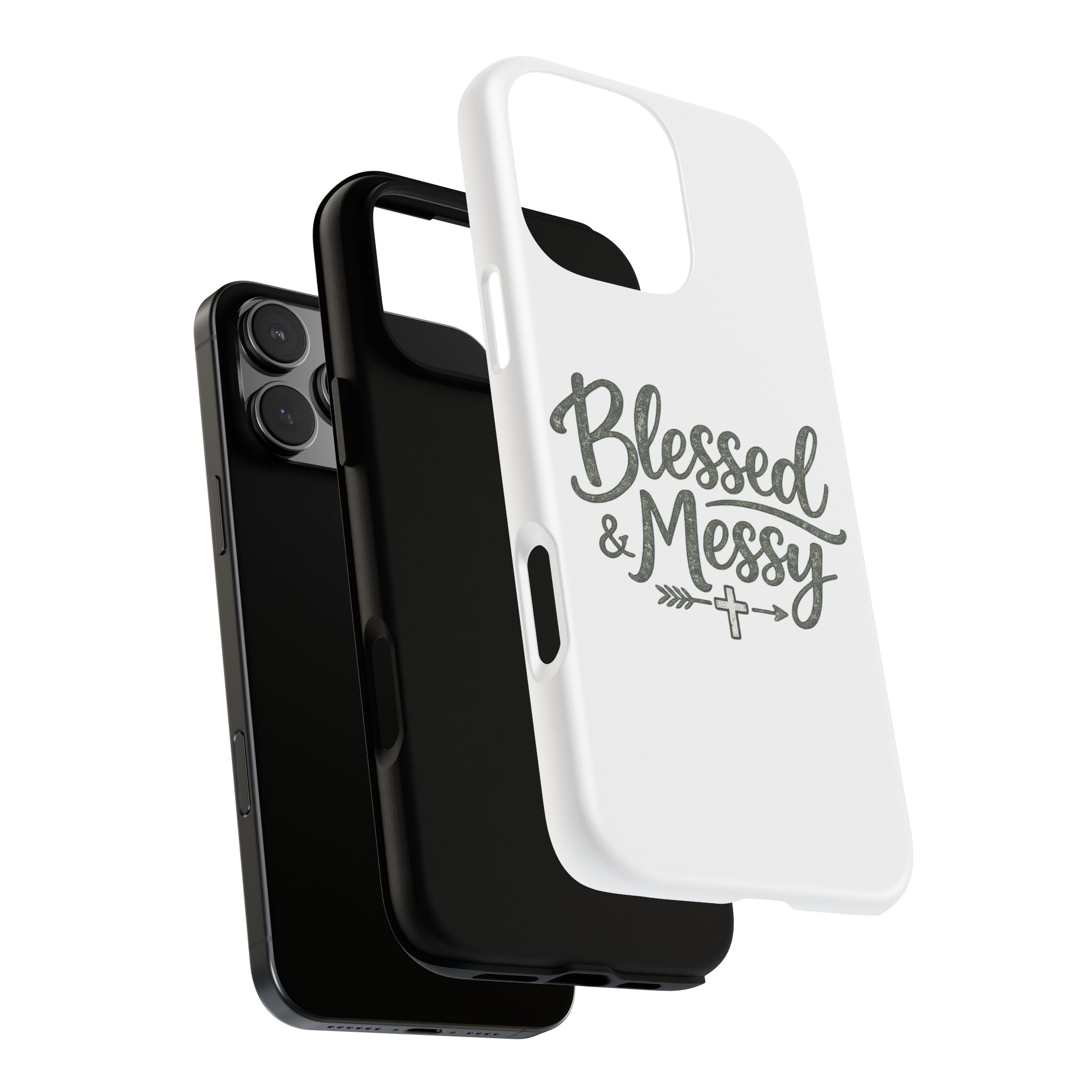 Blessed & Messy Phone Case
