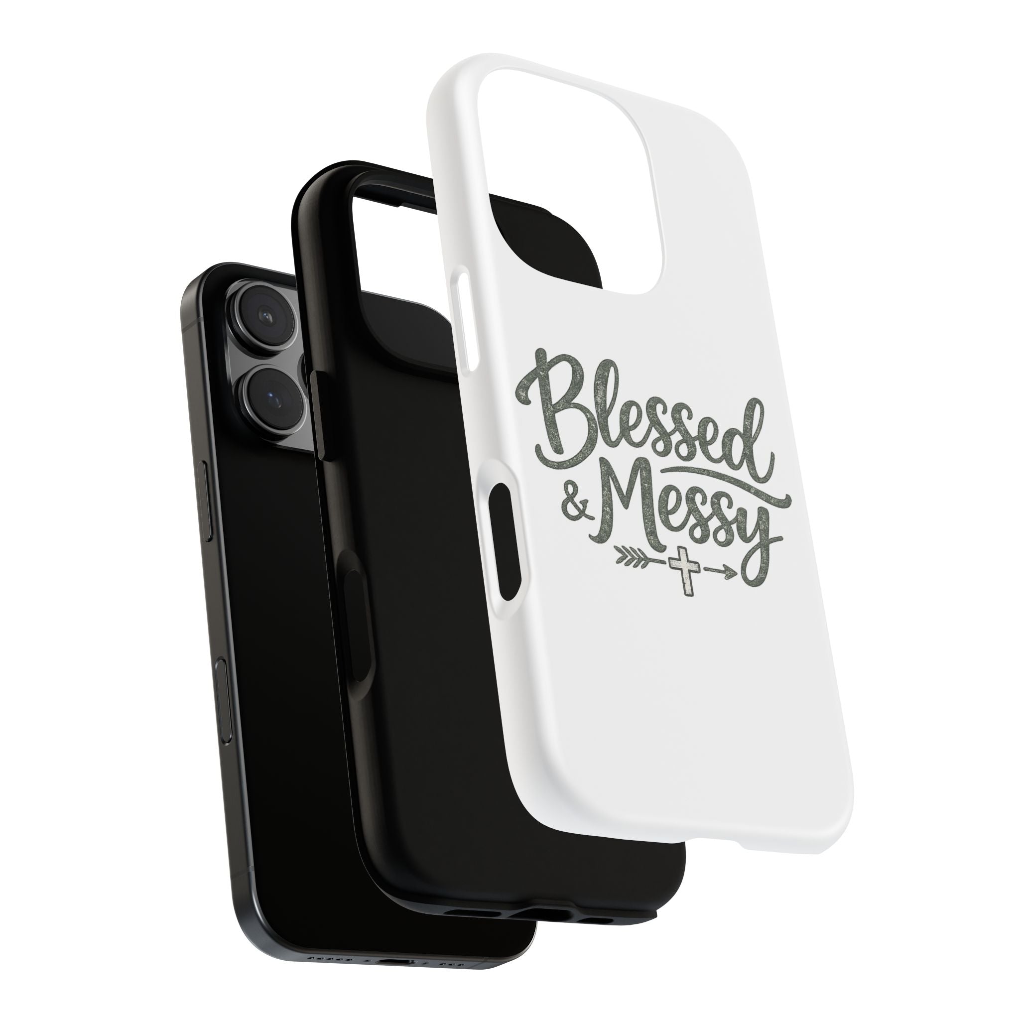 Blessed & Messy Phone Case