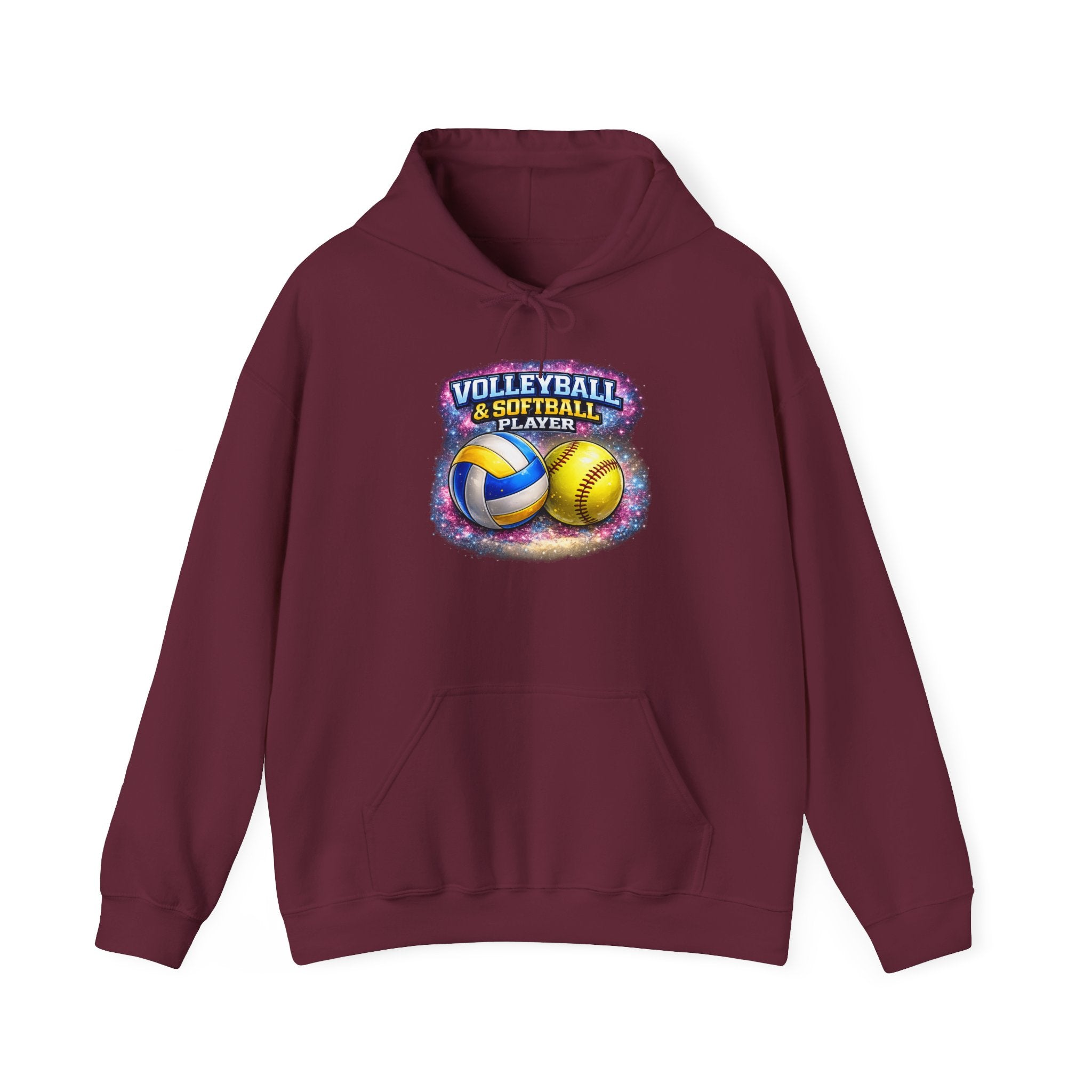Volleyball & Softball Player Hoodie