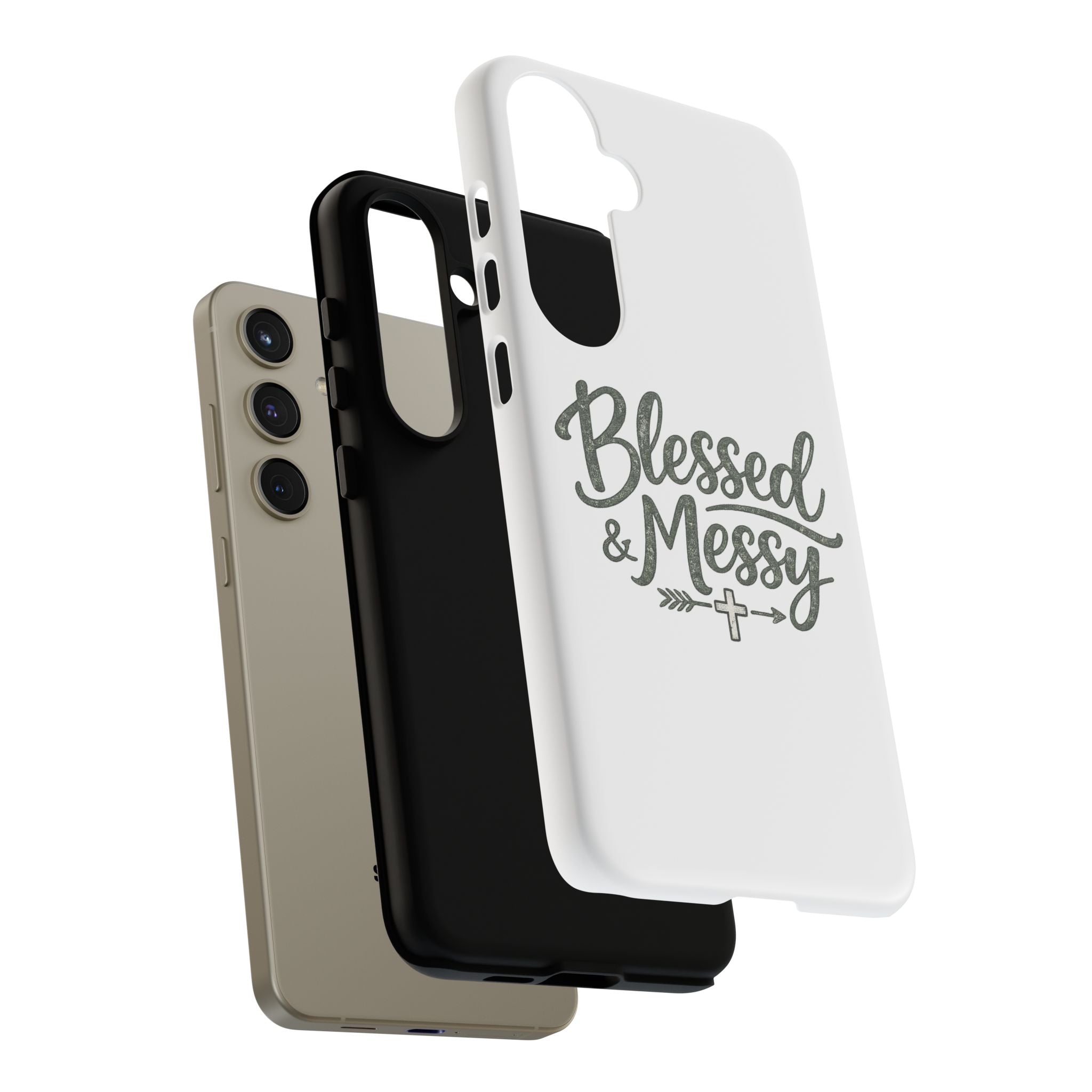 Blessed & Messy Phone Case