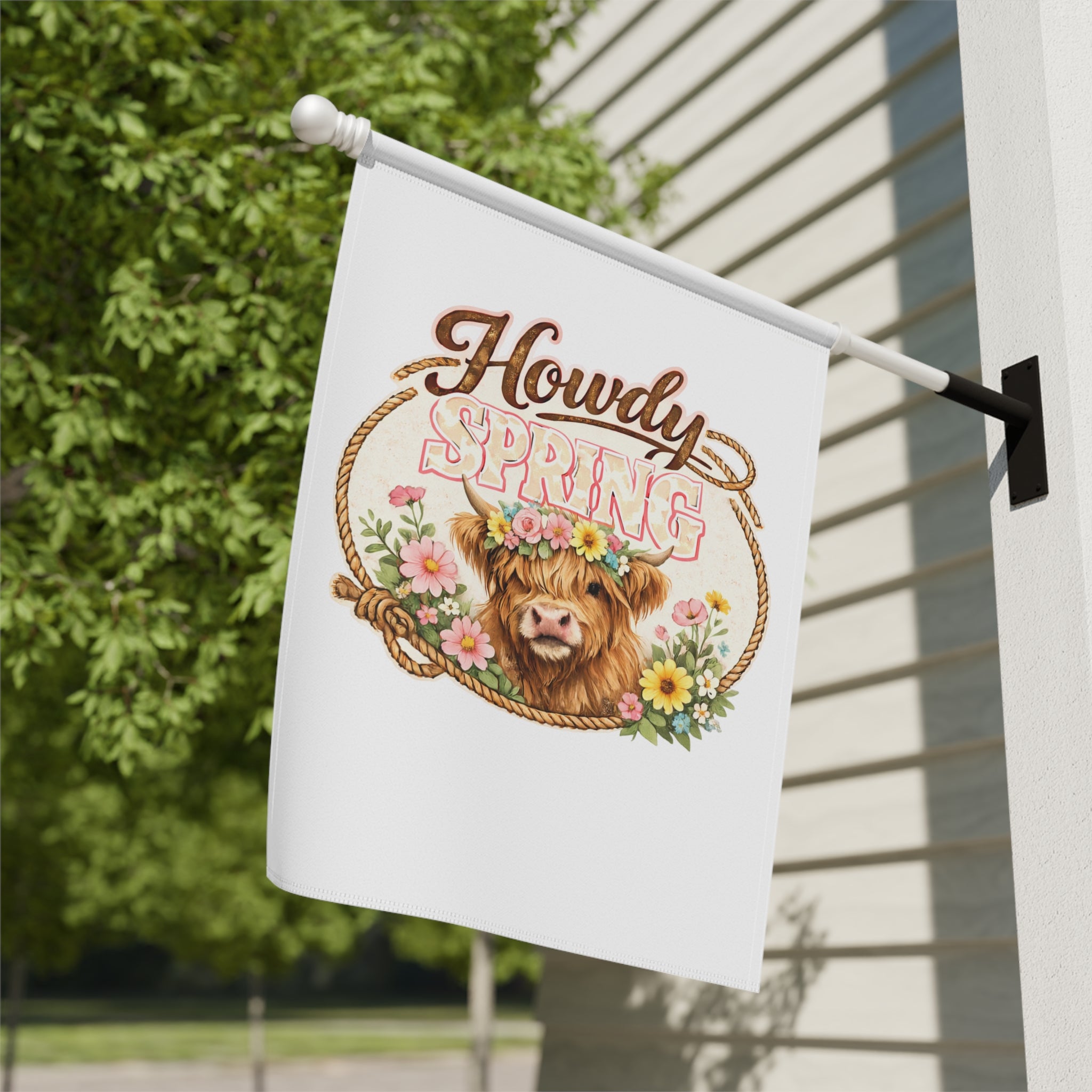 Howdy Spring Flag