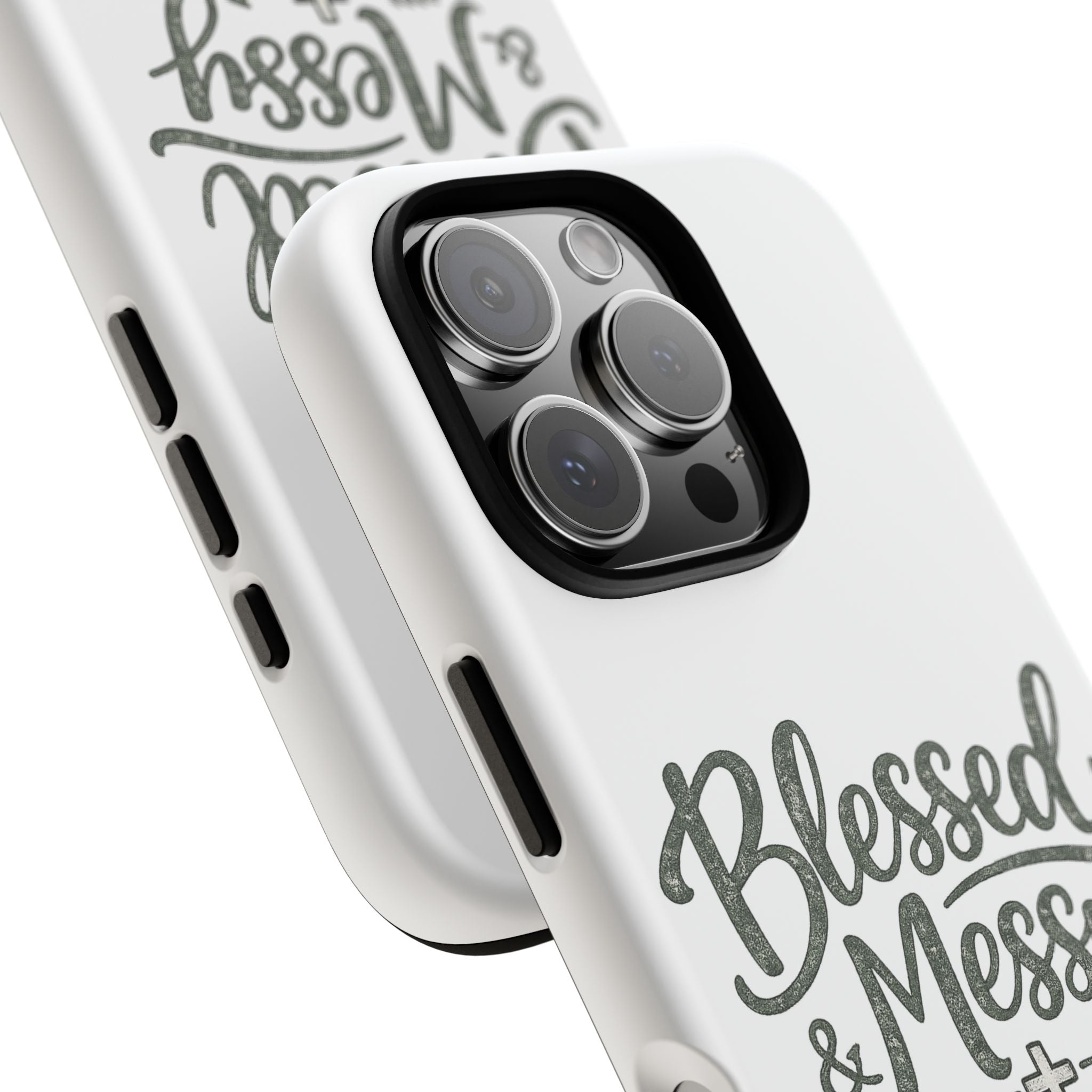 Blessed & Messy Phone Case