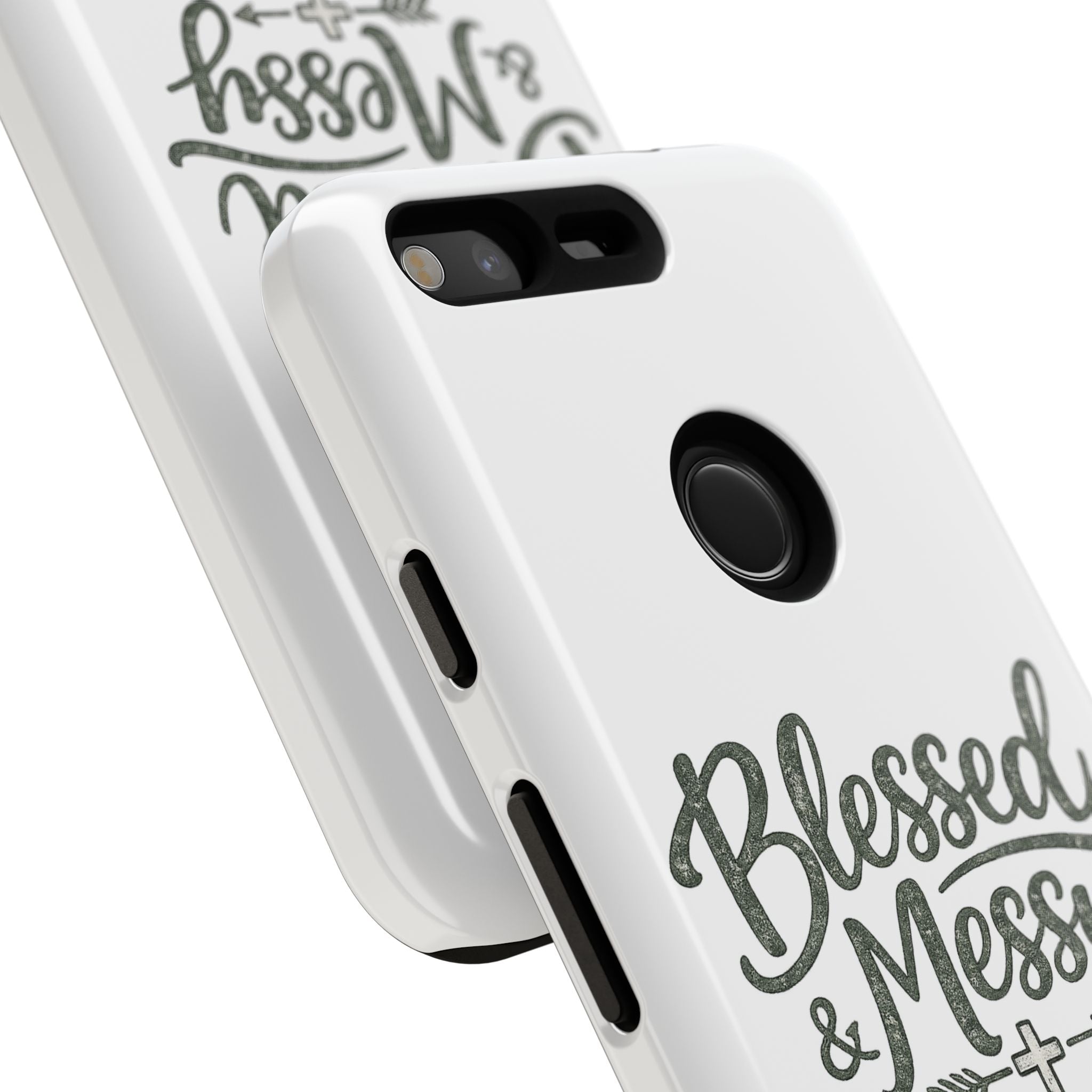 Blessed & Messy Phone Case