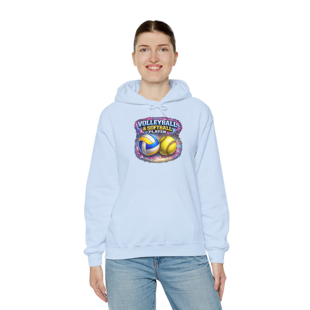 Volleyball & Softball Player Hoodie