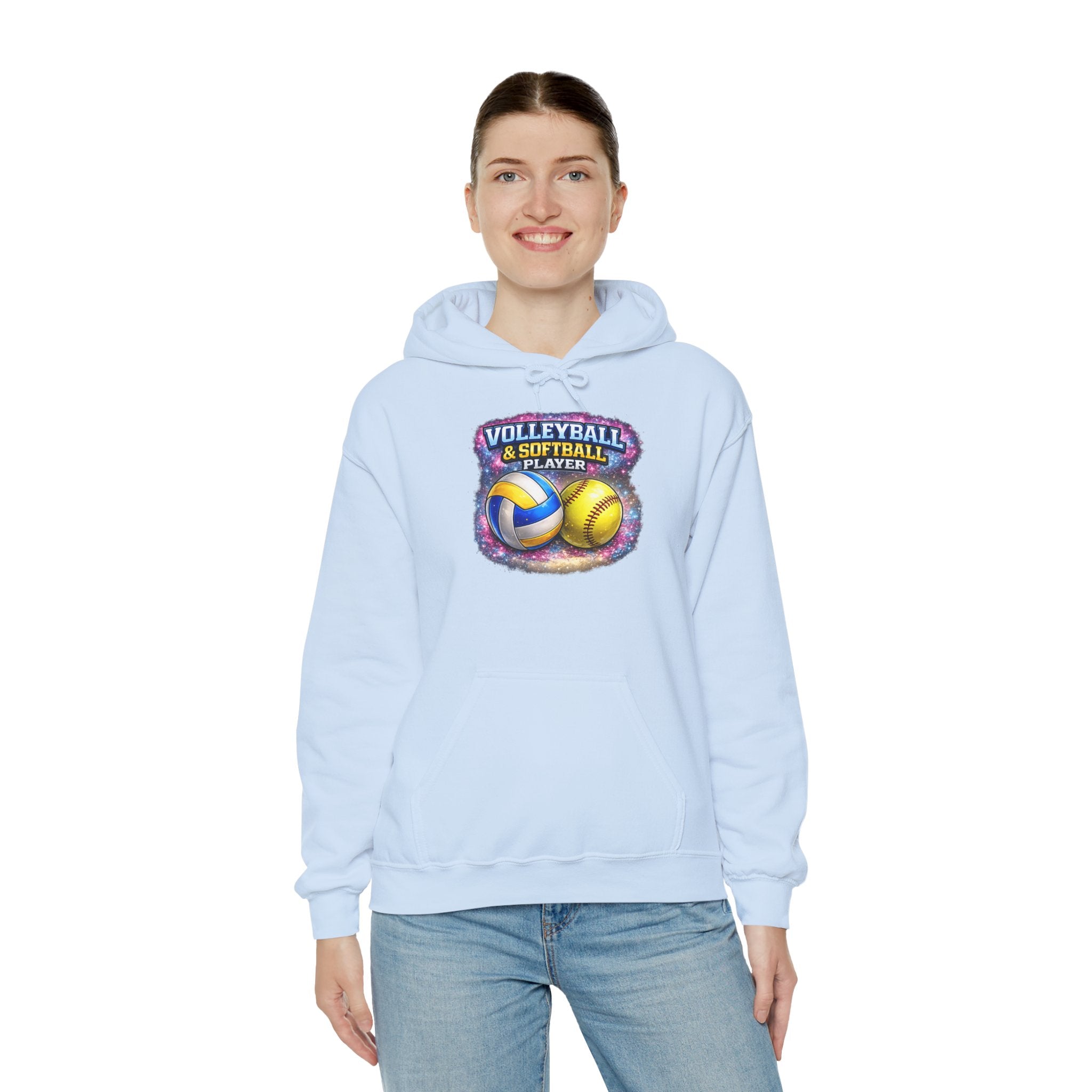 Volleyball & Softball Player Hoodie