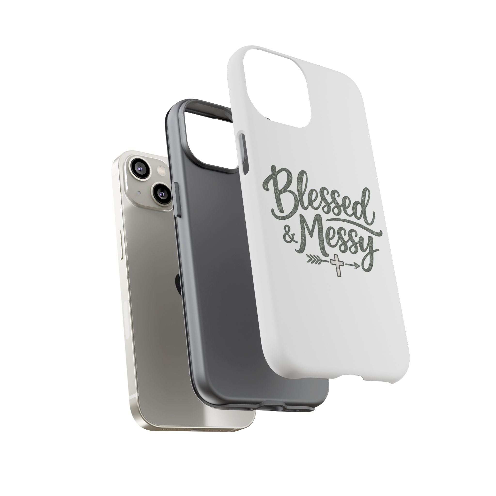 Blessed & Messy Phone Case