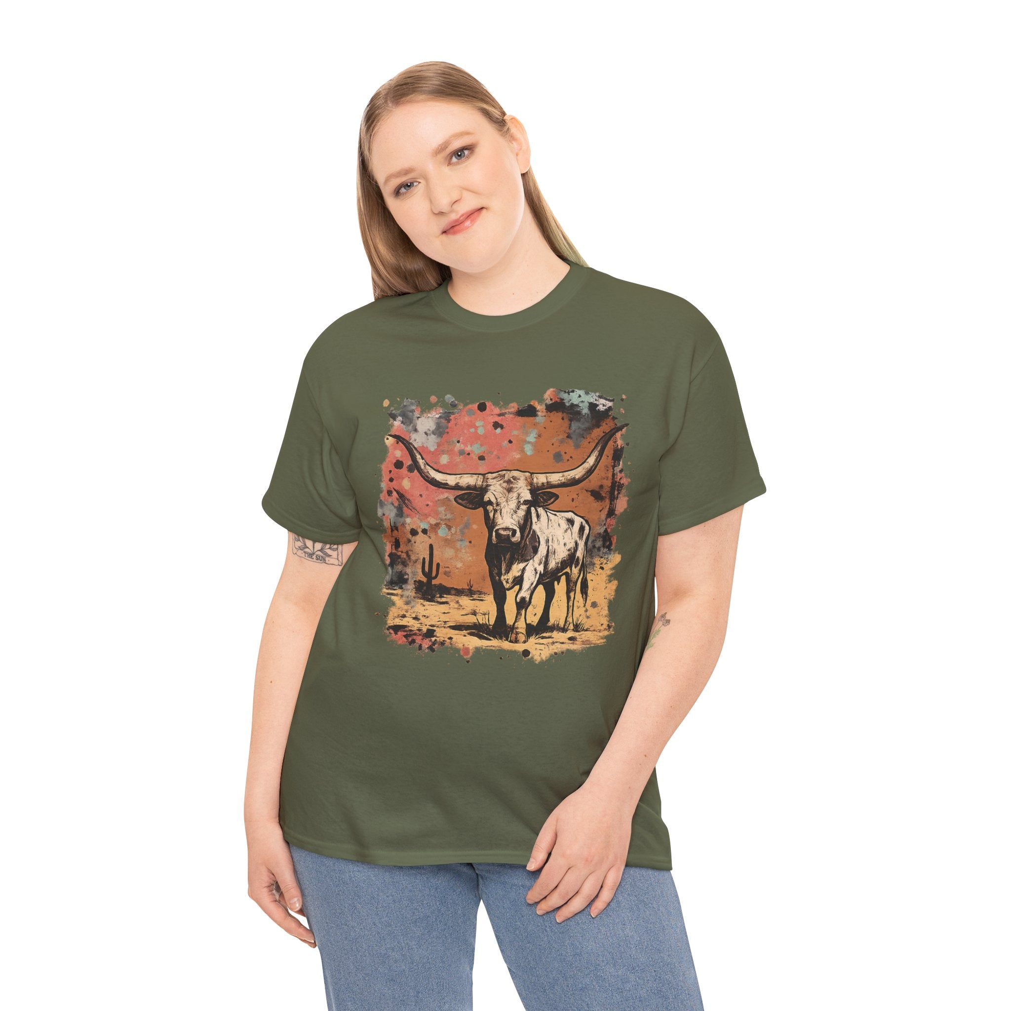 Longhorn Cow