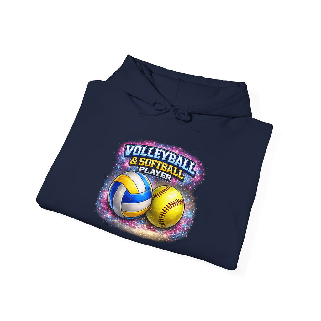 Volleyball & Softball Player Hoodie
