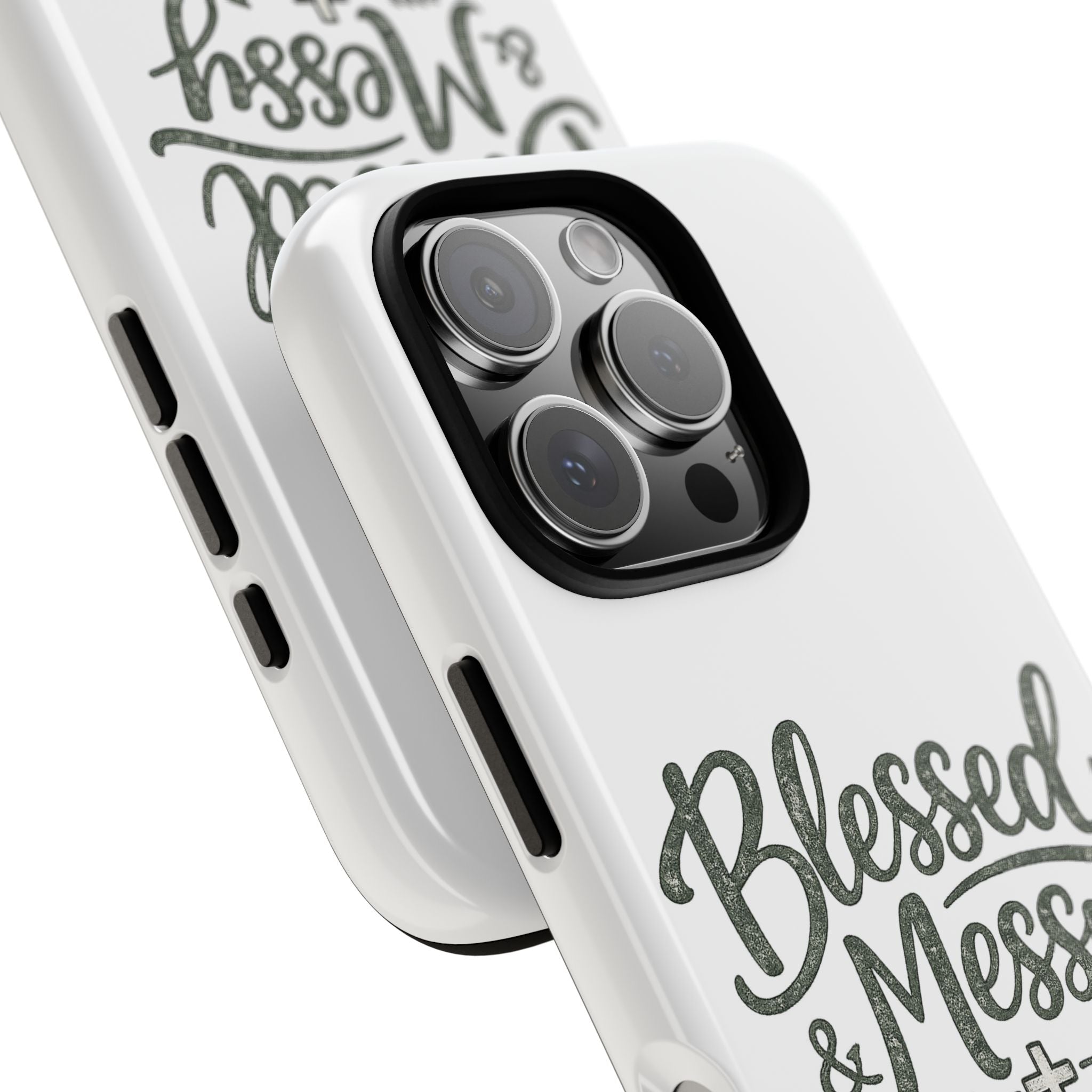 Blessed & Messy Phone Case