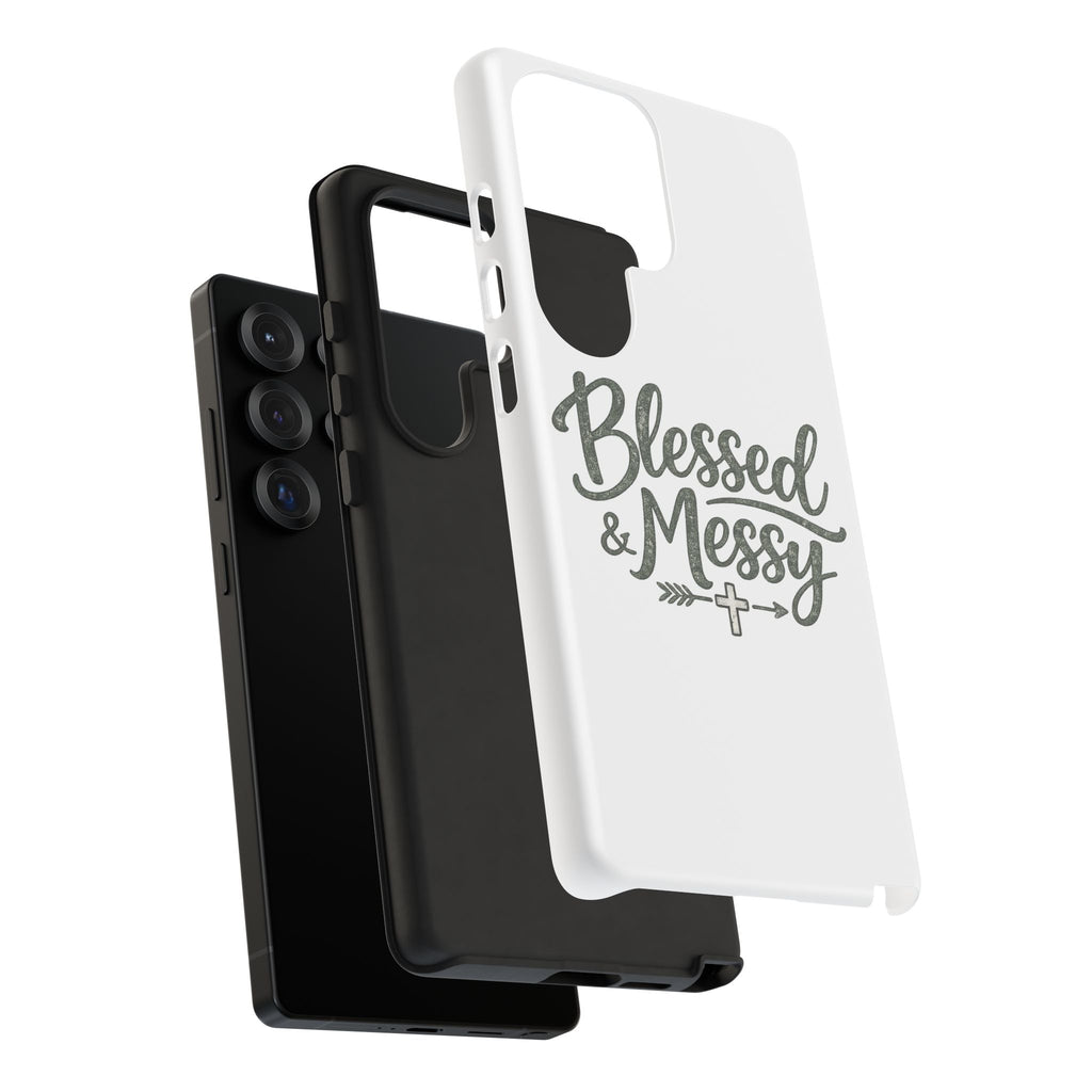 Blessed & Messy Phone Case