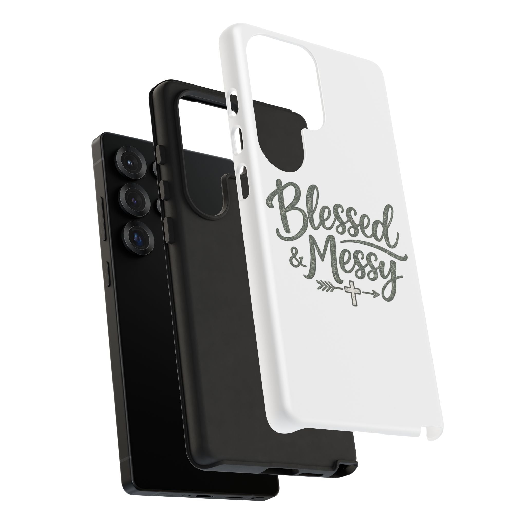Blessed & Messy Phone Case