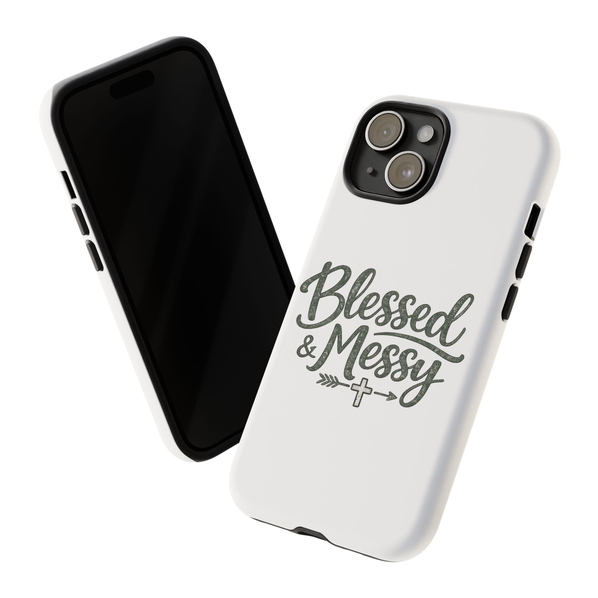 Blessed & Messy Phone Case