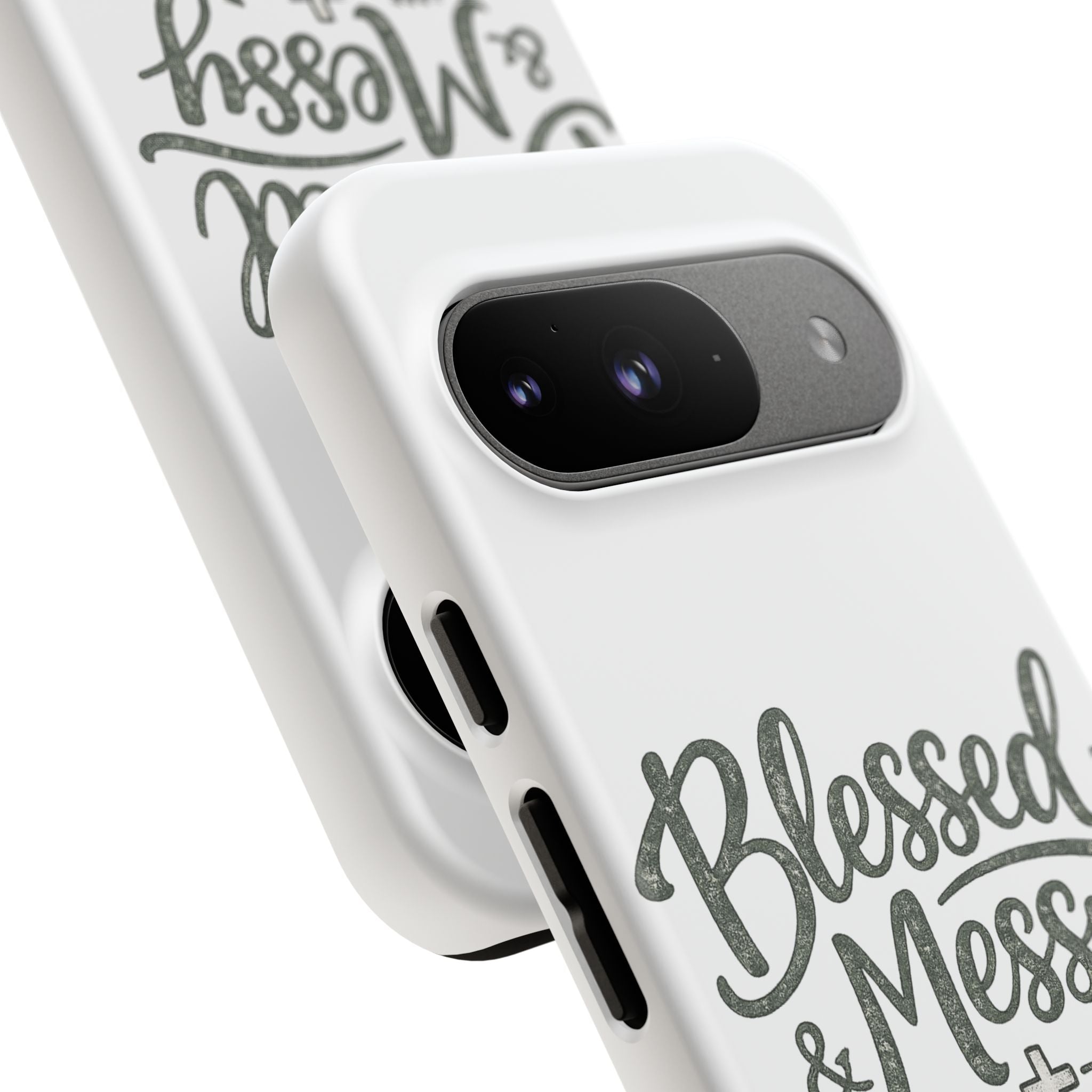 Blessed & Messy Phone Case
