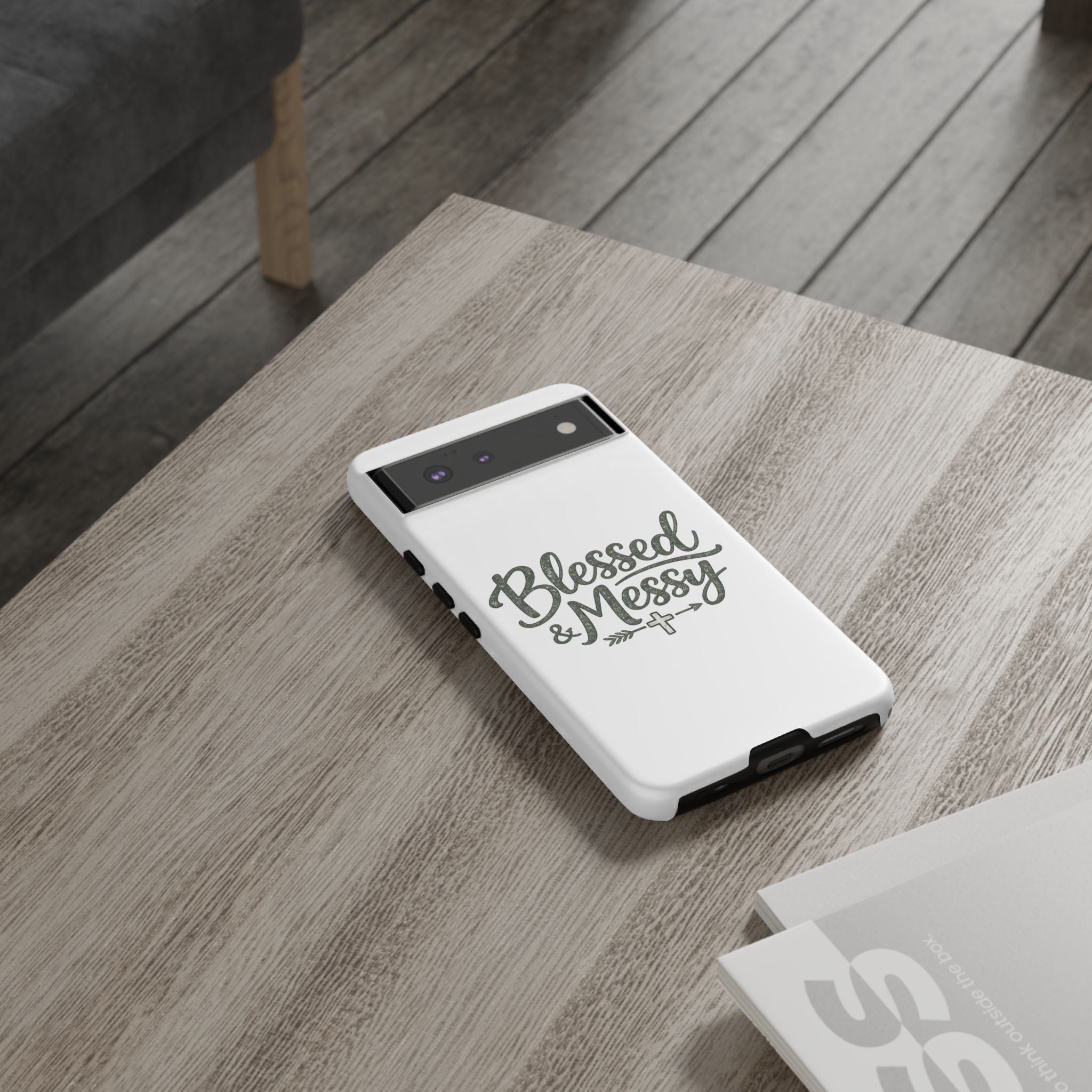 Blessed & Messy Phone Case