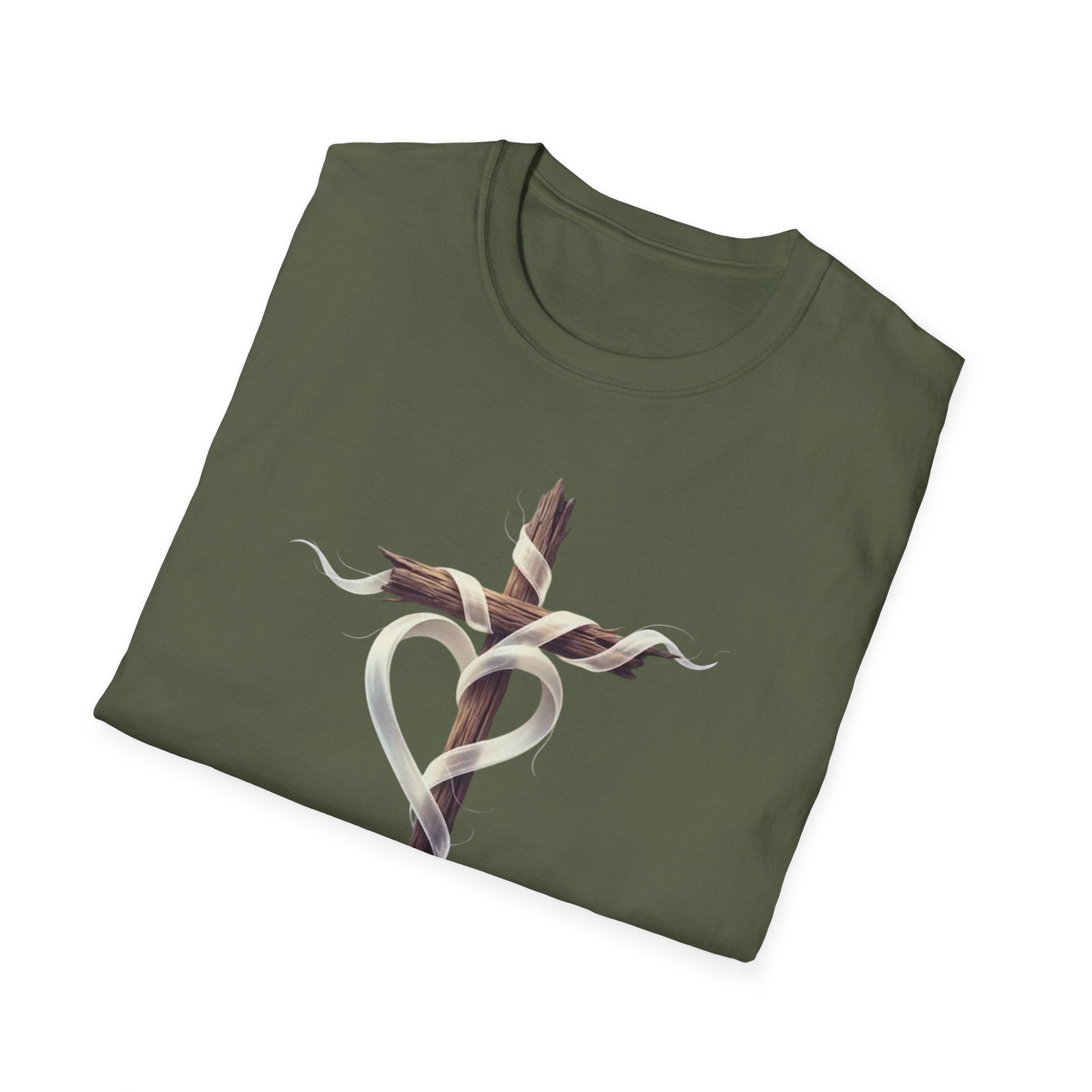 Cross & Ribbon