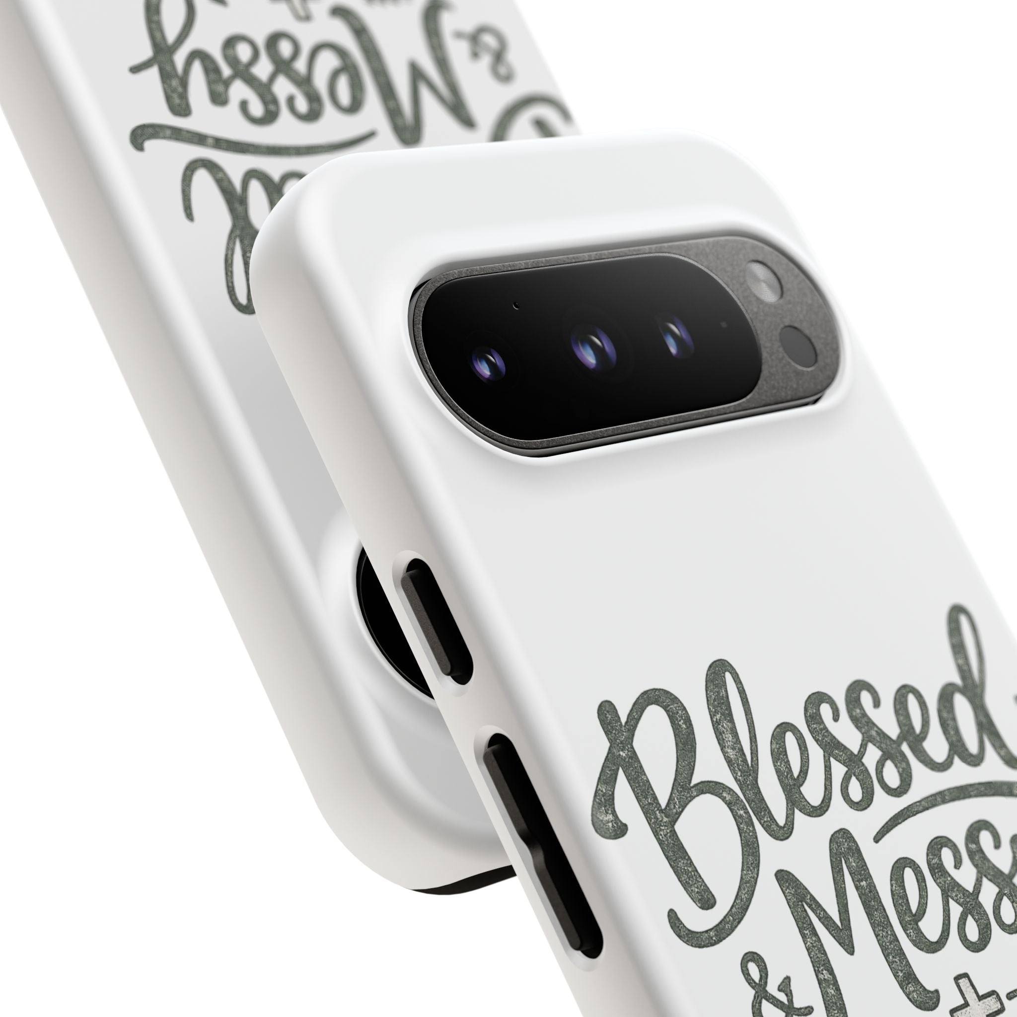 Blessed & Messy Phone Case