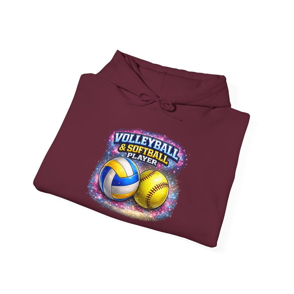 Volleyball & Softball Player Hoodie