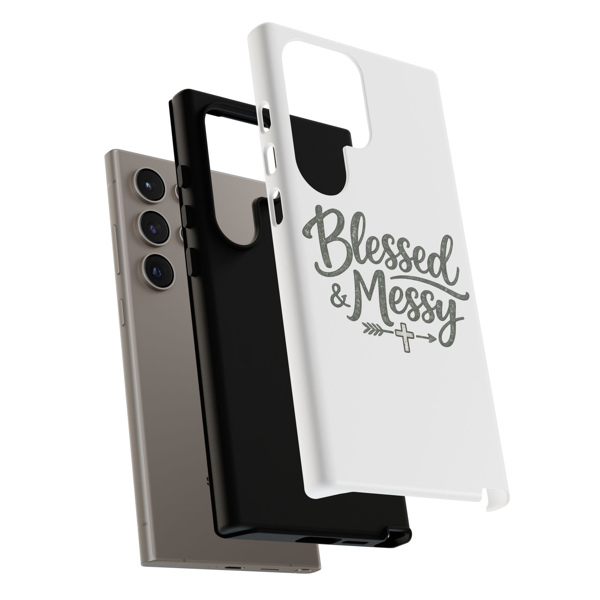 Blessed & Messy Phone Case