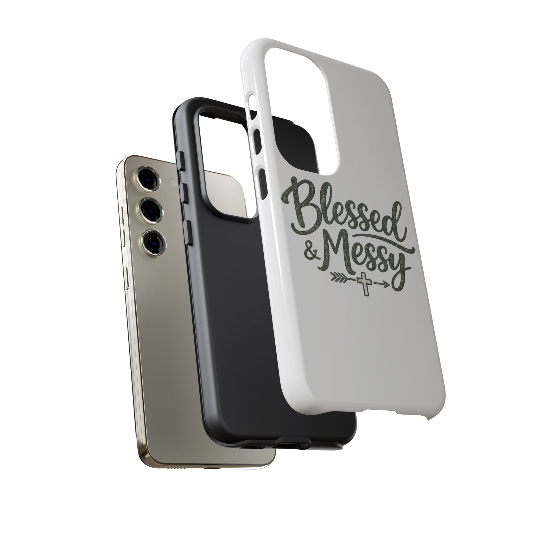 Blessed & Messy Phone Case
