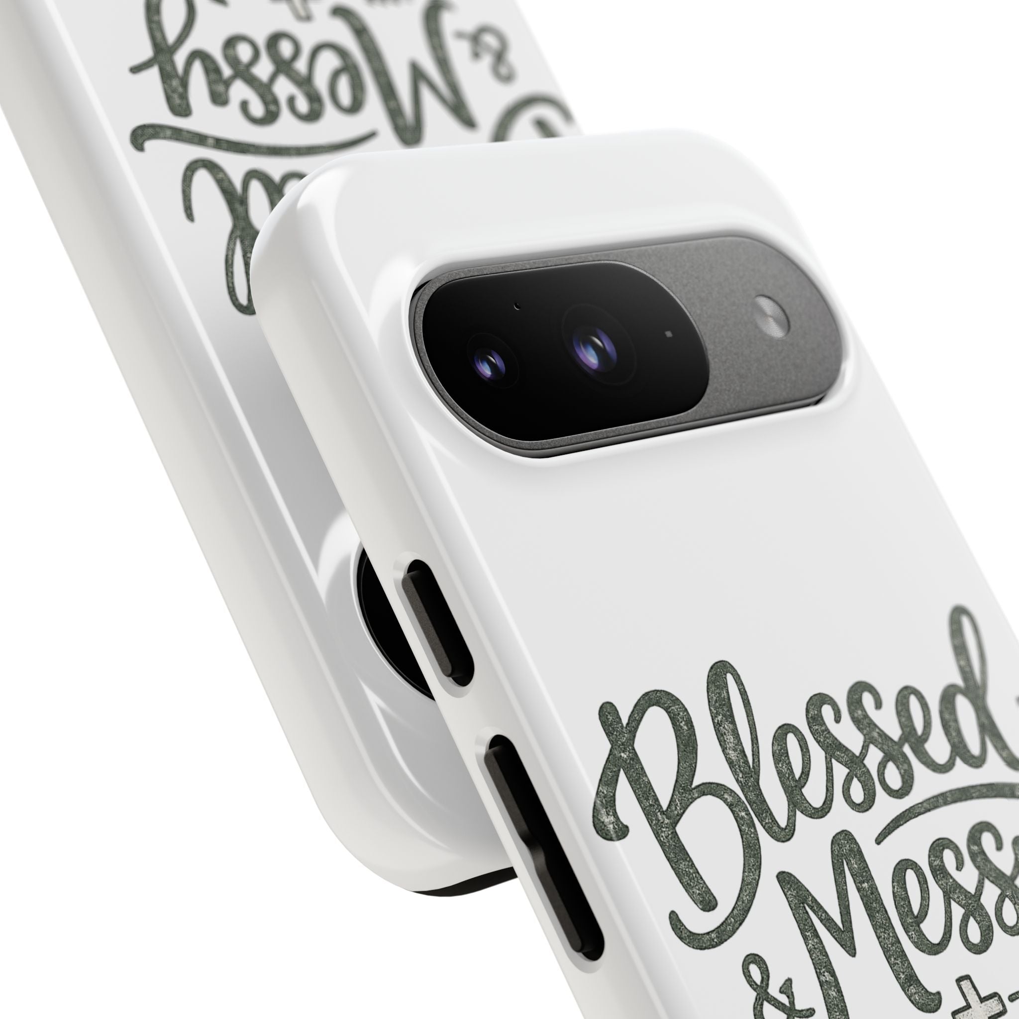 Blessed & Messy Phone Case
