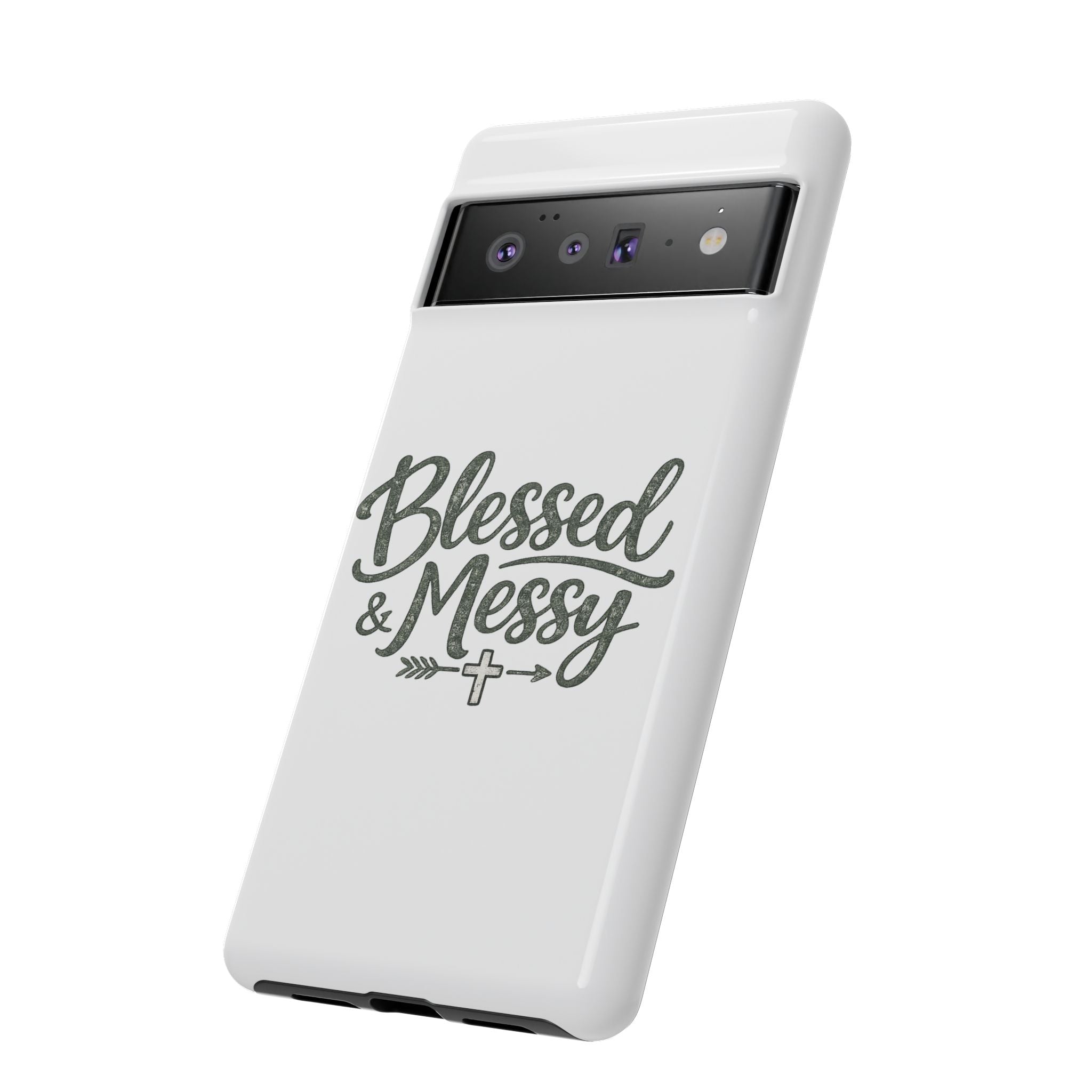 Blessed & Messy Phone Case