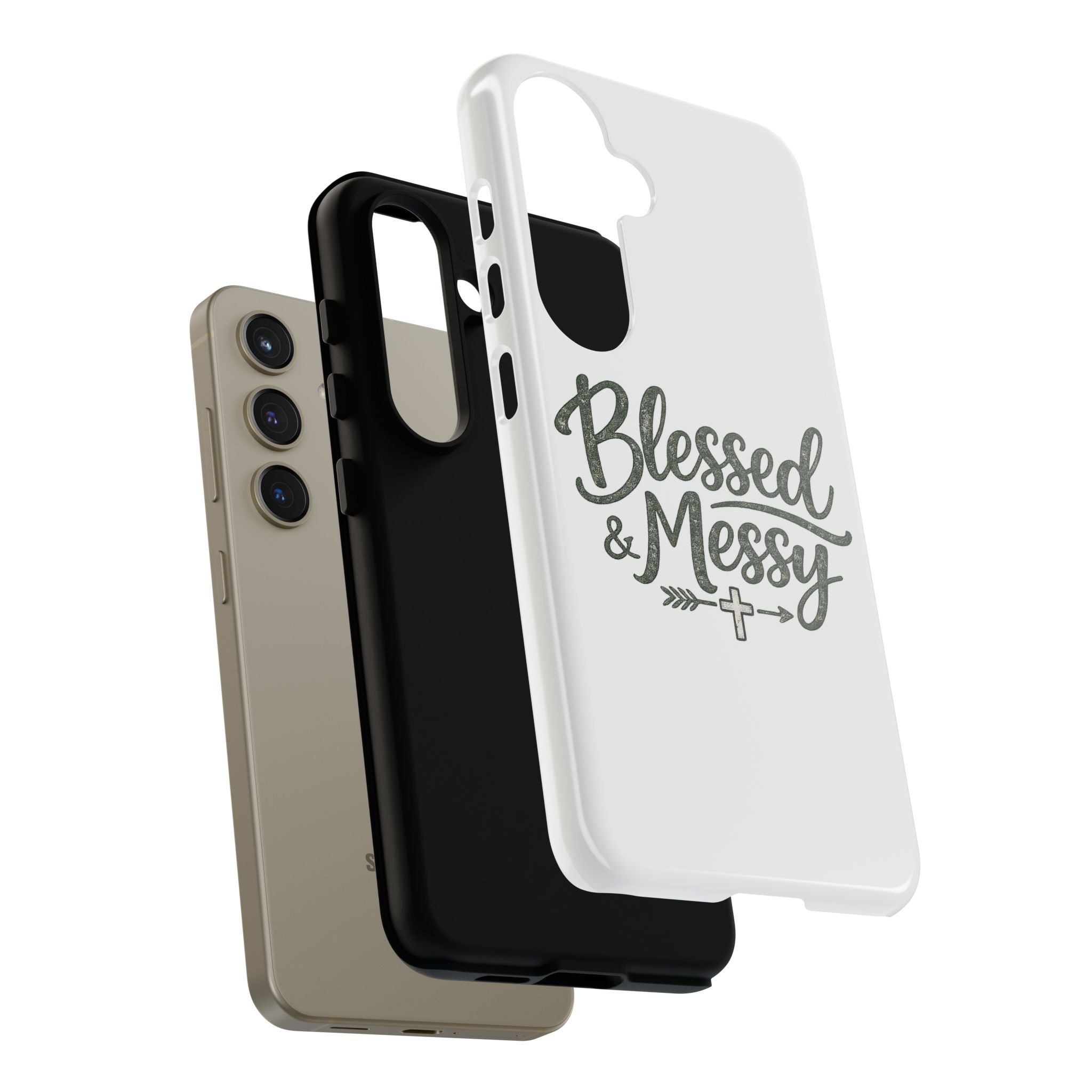 Blessed & Messy Phone Case